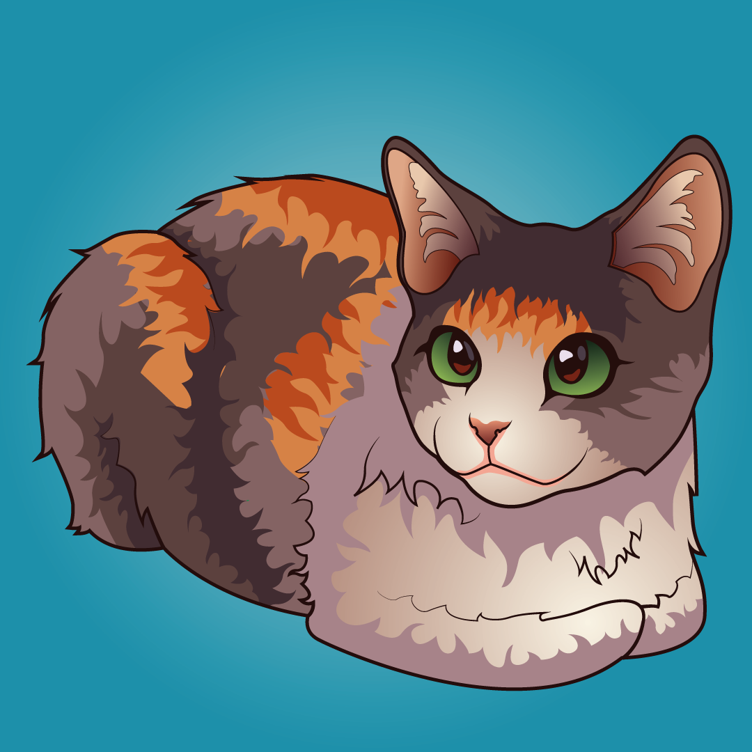 Cat illustration 1