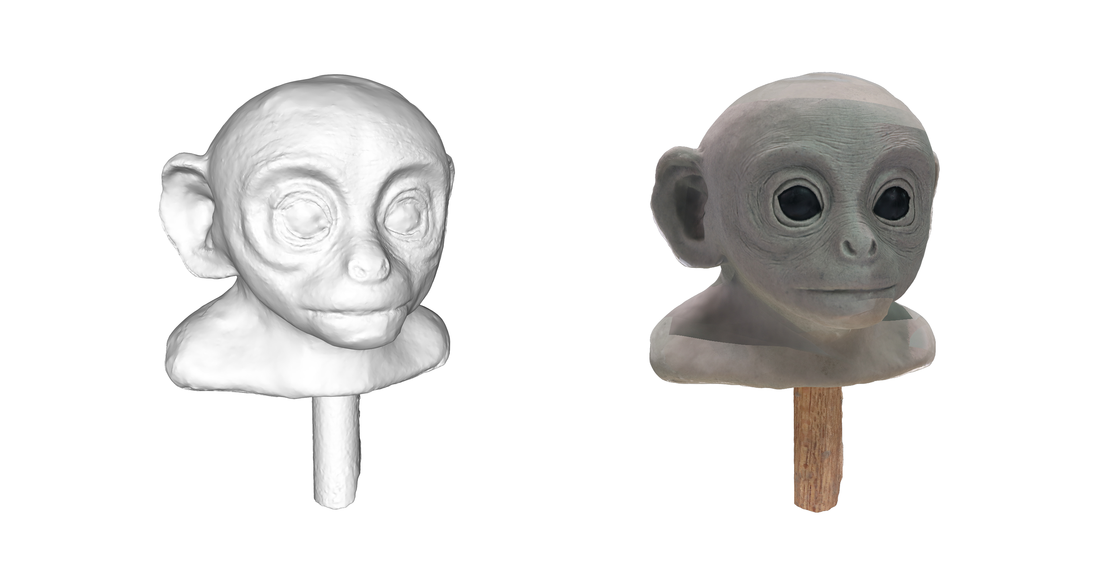 Monkey Sculpt 3D Scan - Autodesk ReCap
