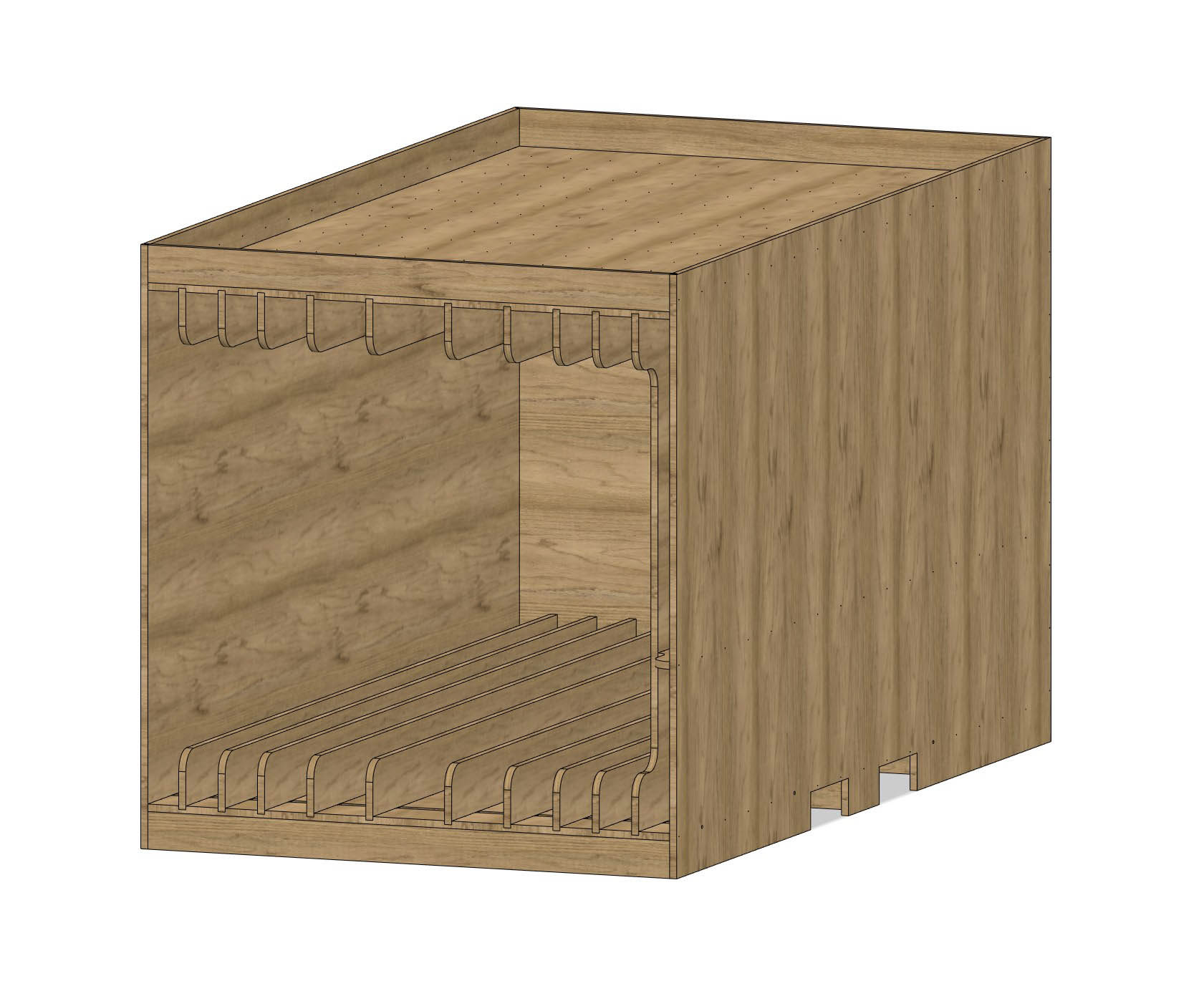Workshop Material Storage - Fusion 360
