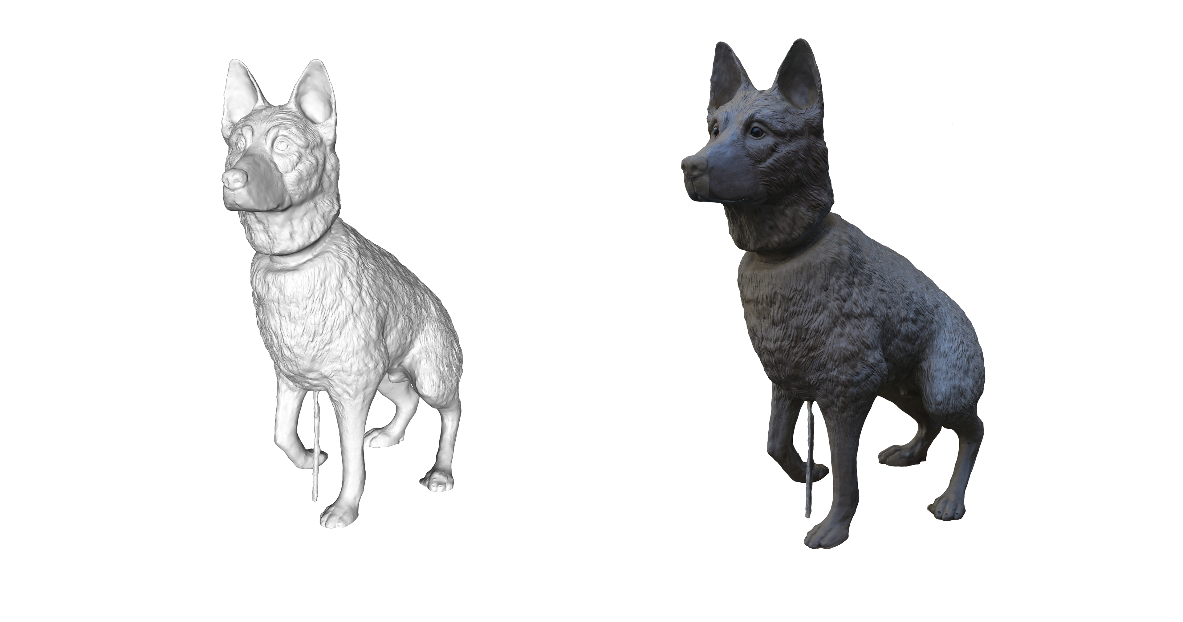 Dog Sculpt 3D Scan - Autodesk ReCap