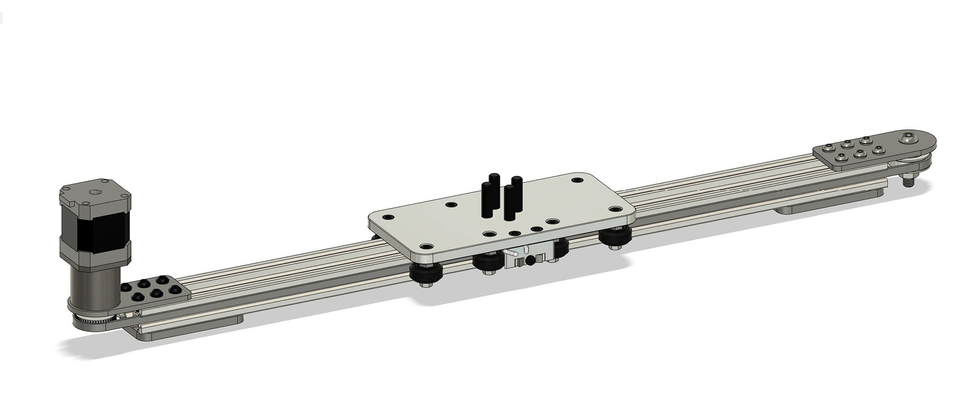 Motorised Slider For Camera Rig - Fusion 360