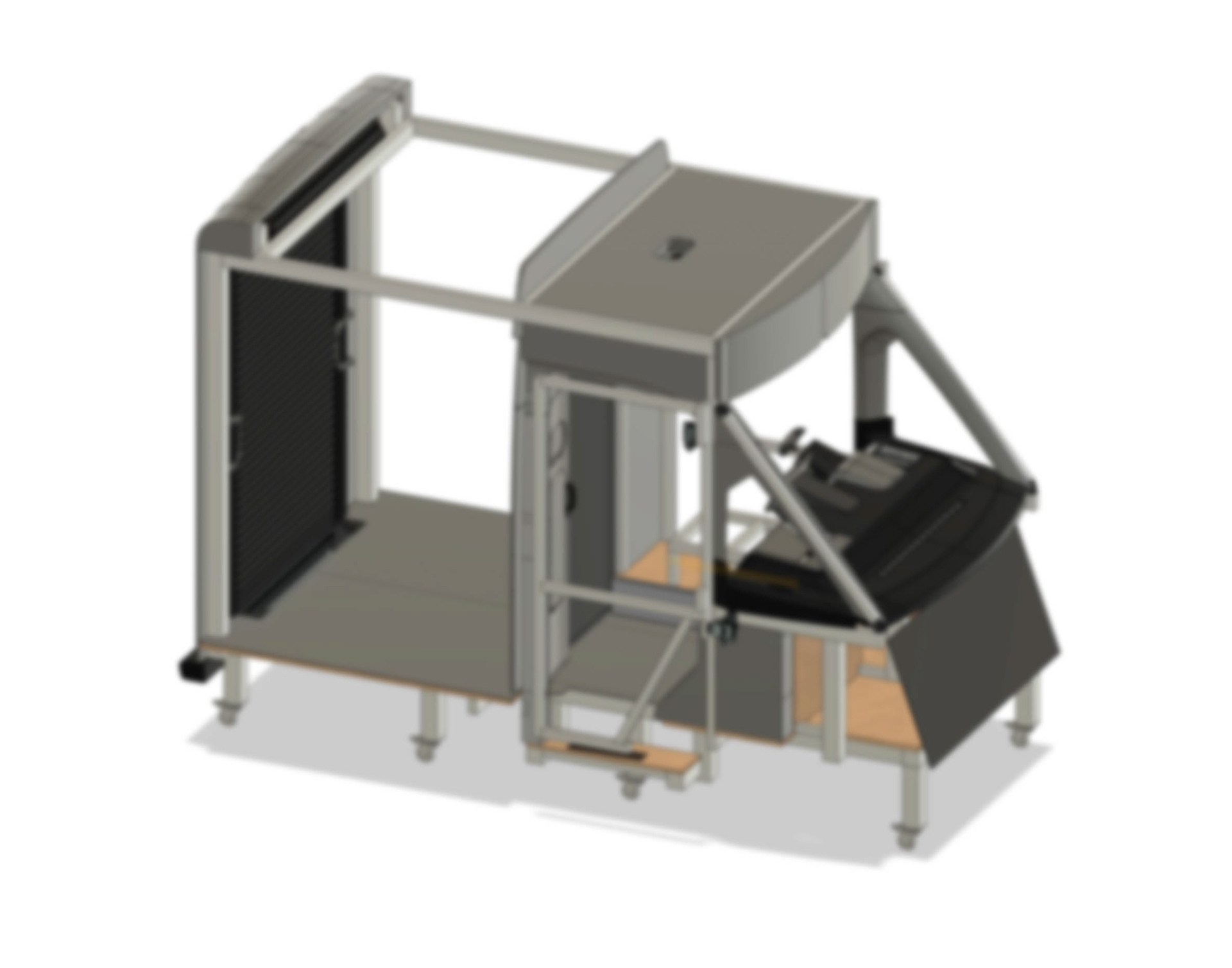 1:1 Van Scale Model Buck (Detail Redacted) - Fusion 360