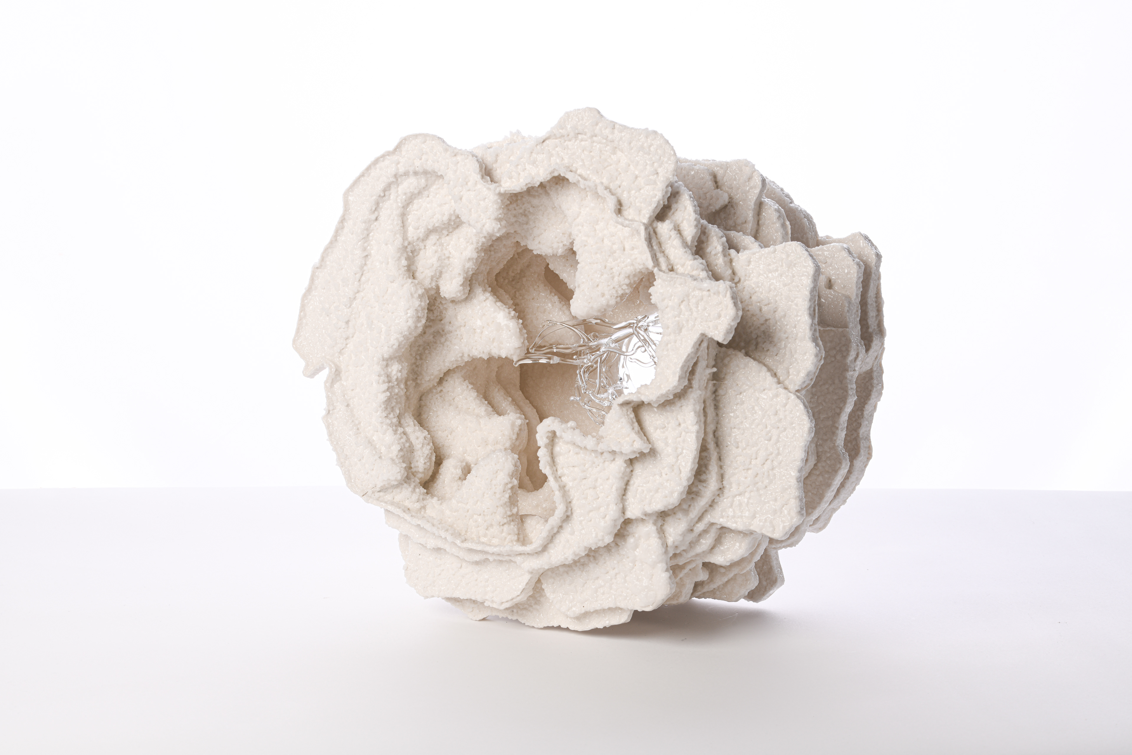 Fleur de sel de Guerande 33 x 32 x 21 cm porcelain & glass