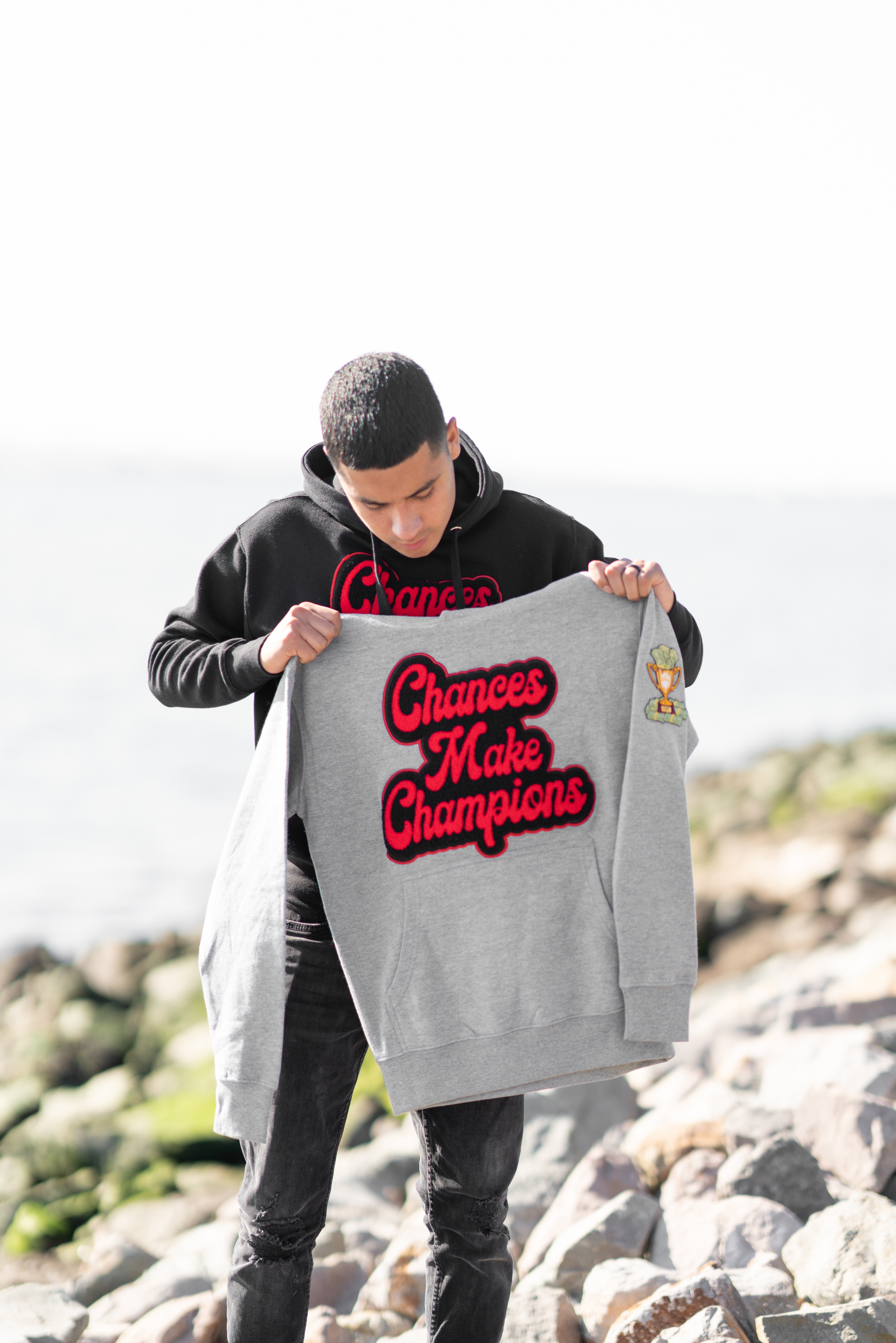 Chances Make Champions Merch Shoot