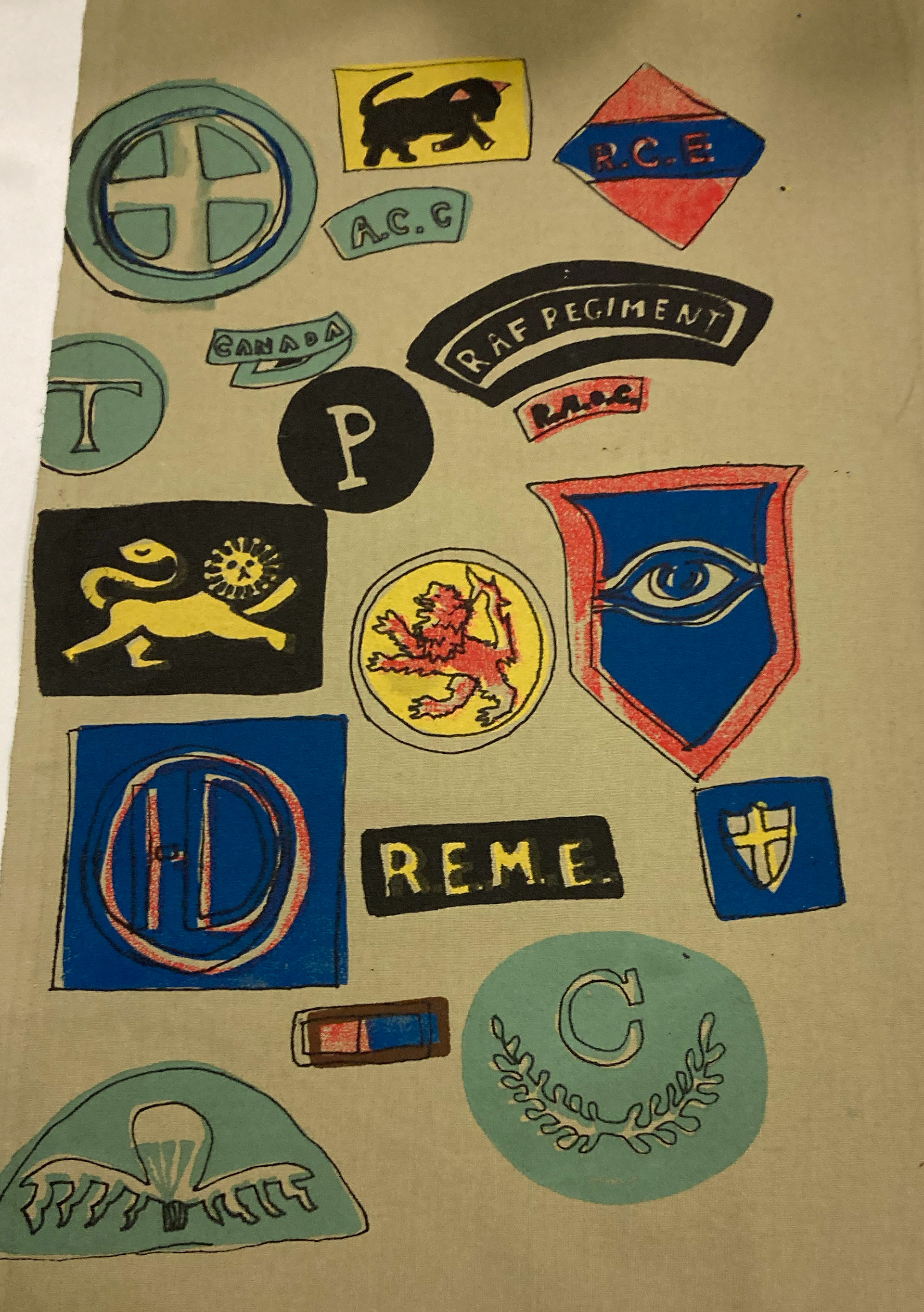 Screen printing samples