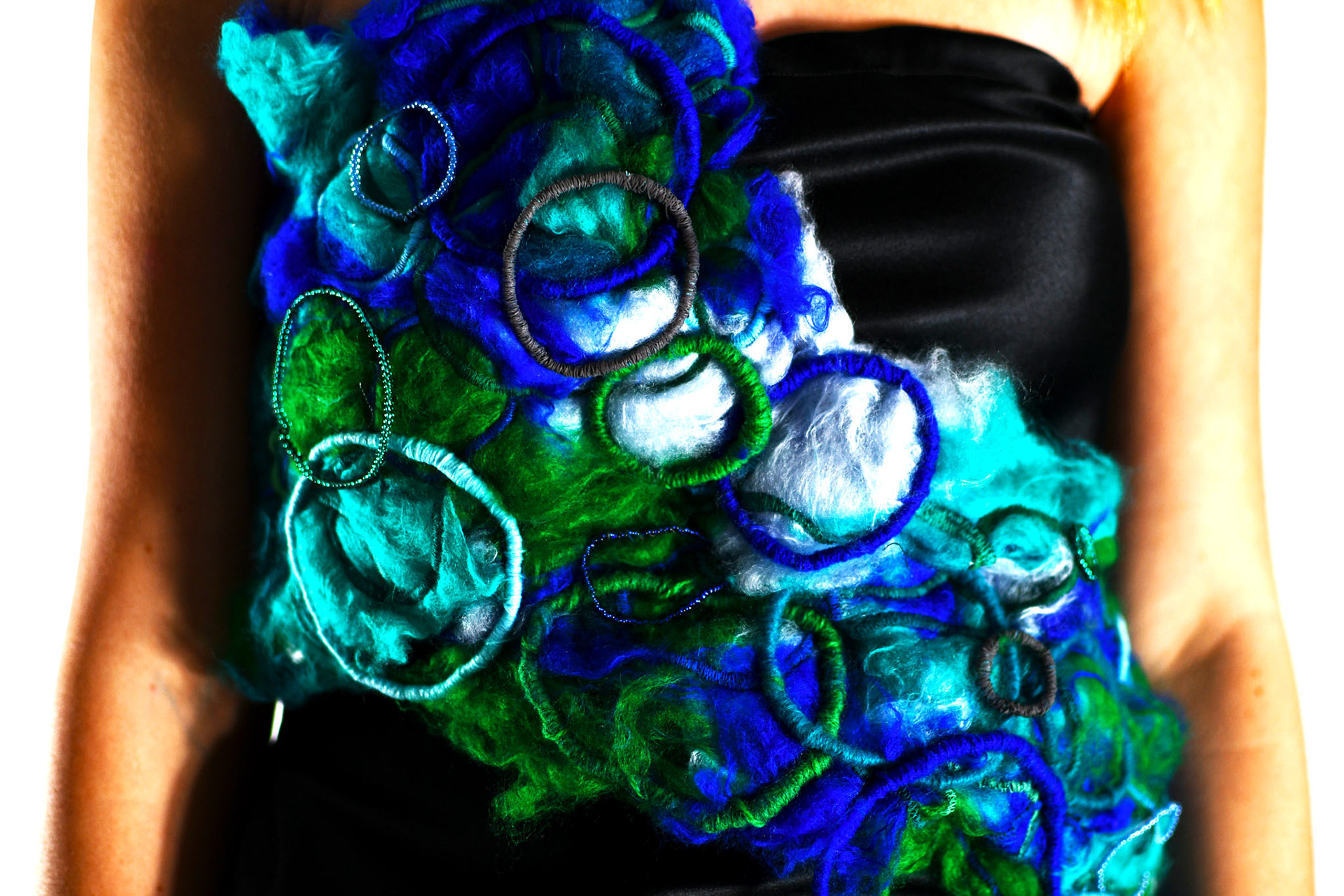 Close up of final garment textures