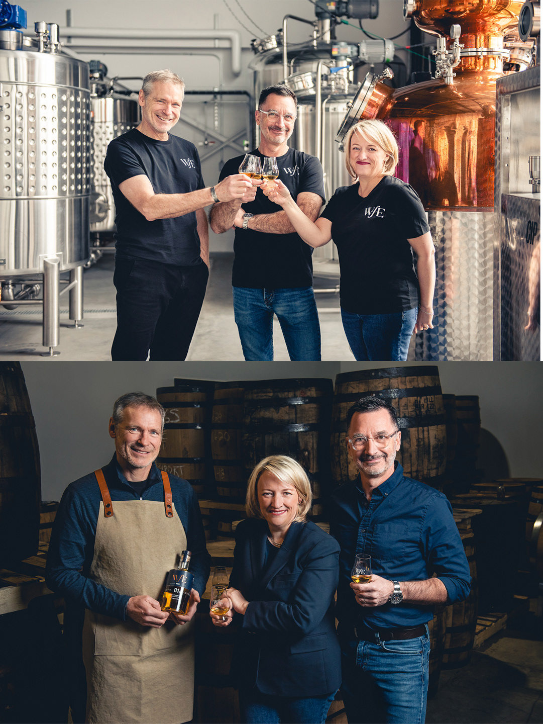 DISTILLERIE WfE - Fondateurs