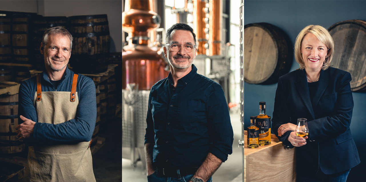 DISTILLERIE WfE - Fondateurs