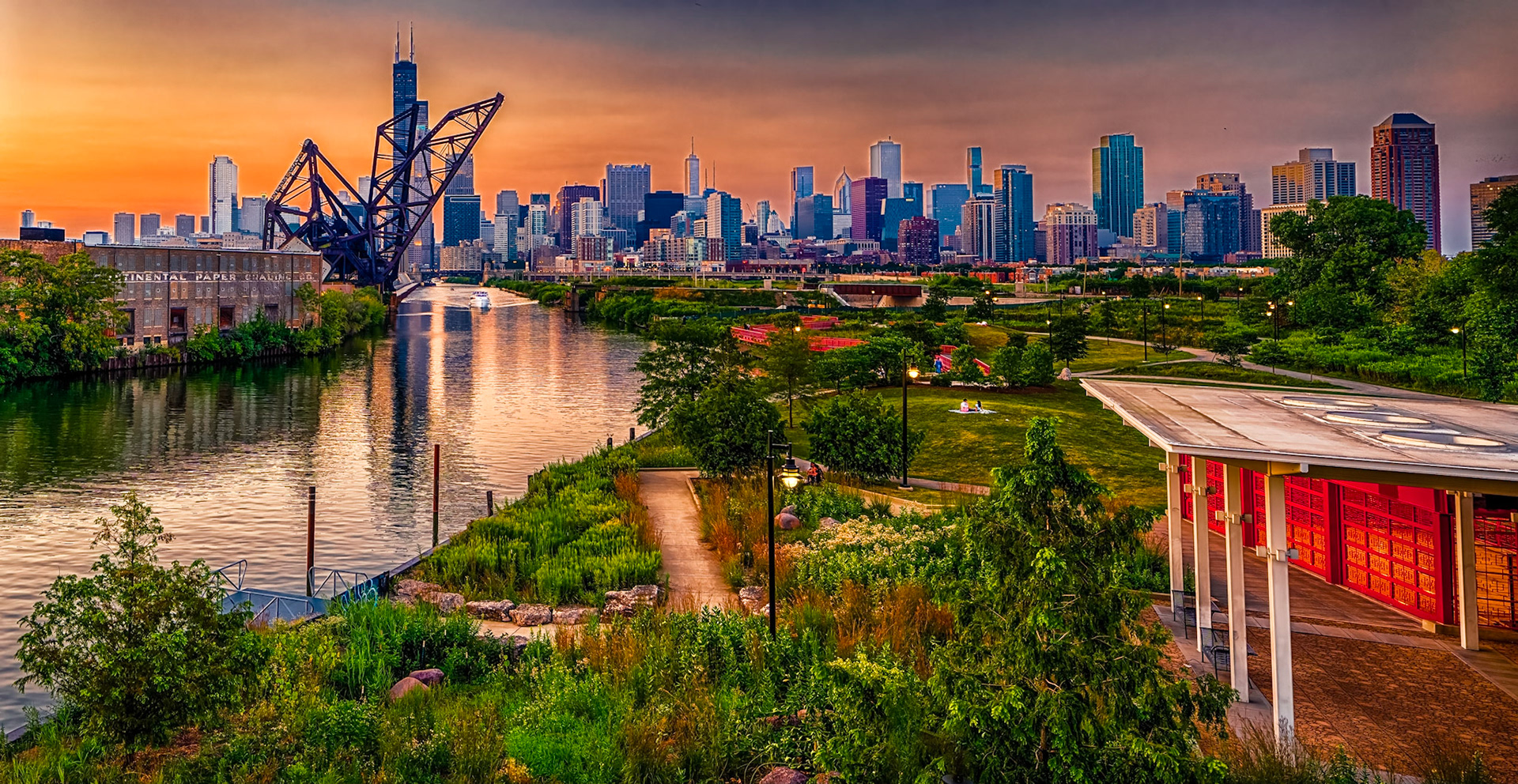 Chicago River View