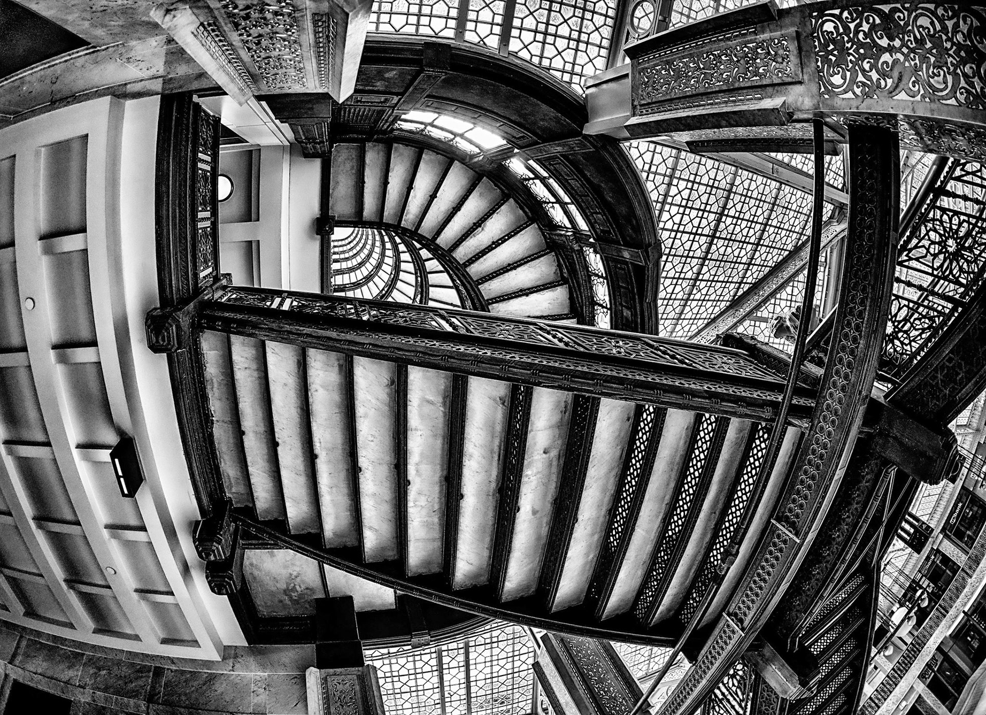 Escher Stairs, Rookery Building