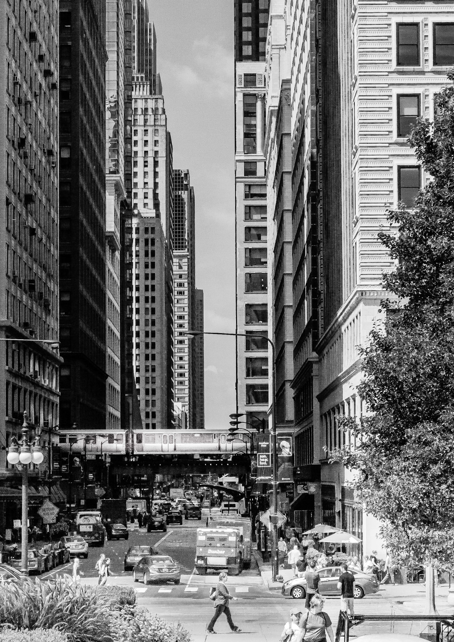 El Train Crossing, Chicago
