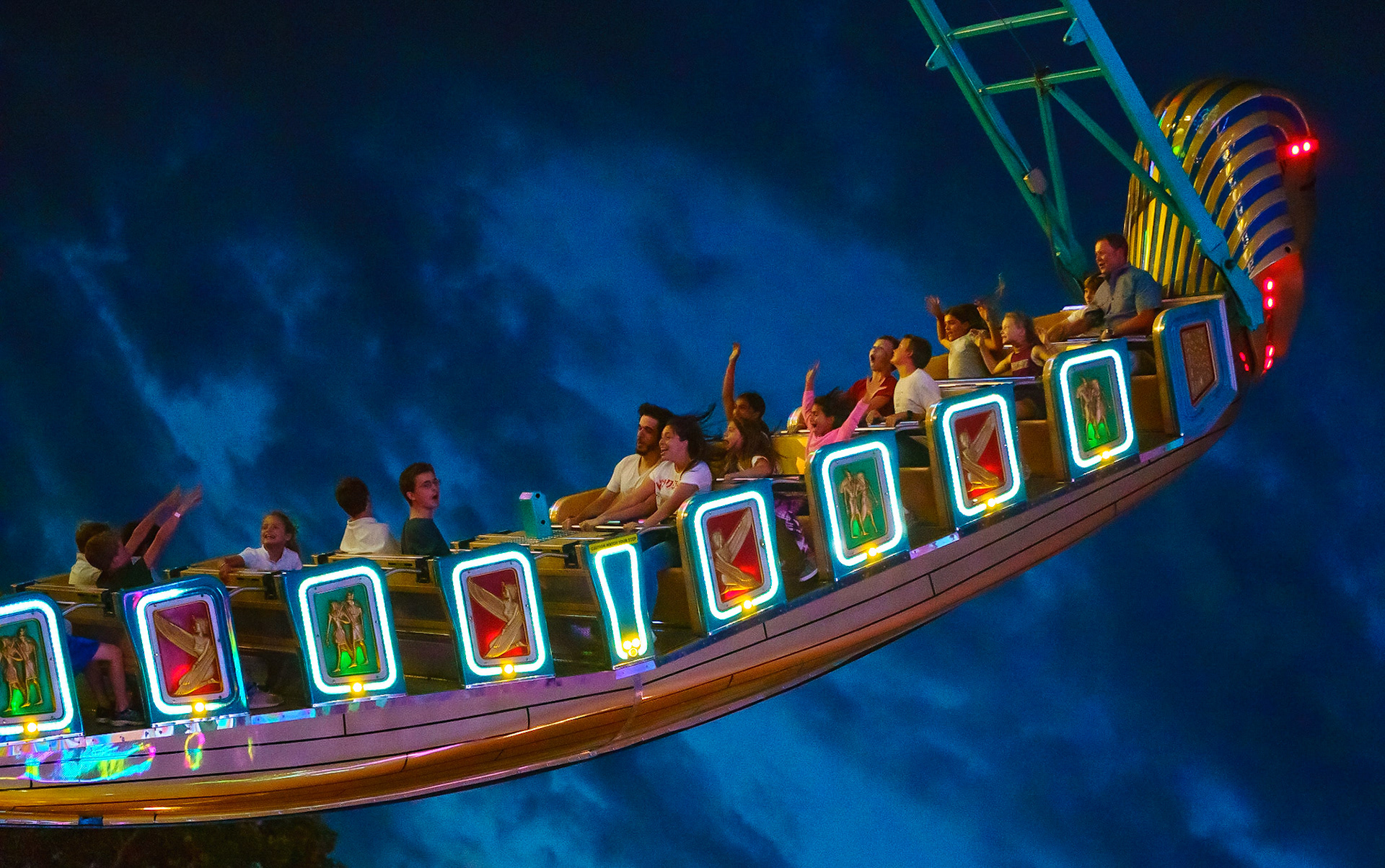 Summer carnival in Lake Forest