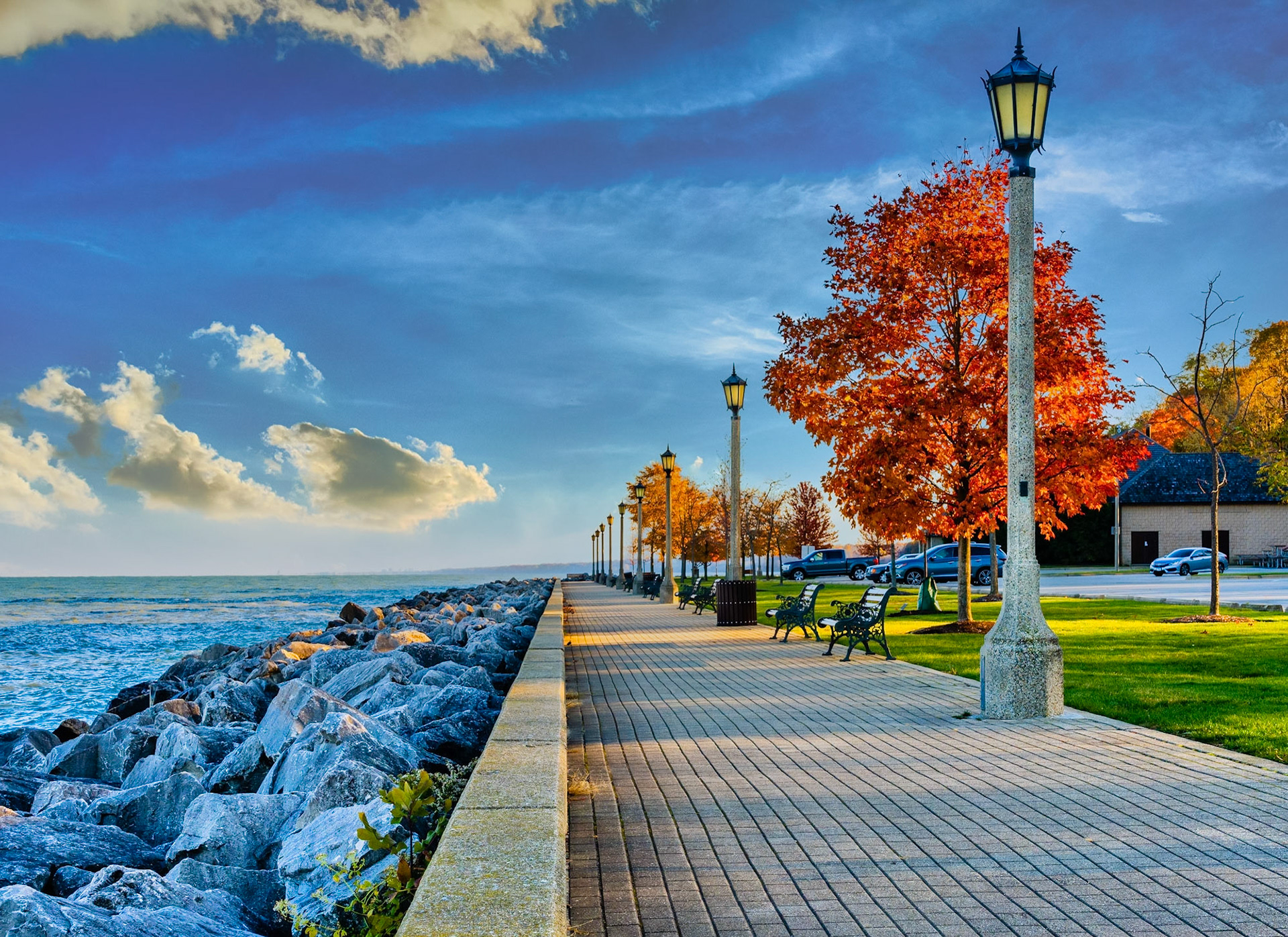 Looking South-Lake Forest Beach