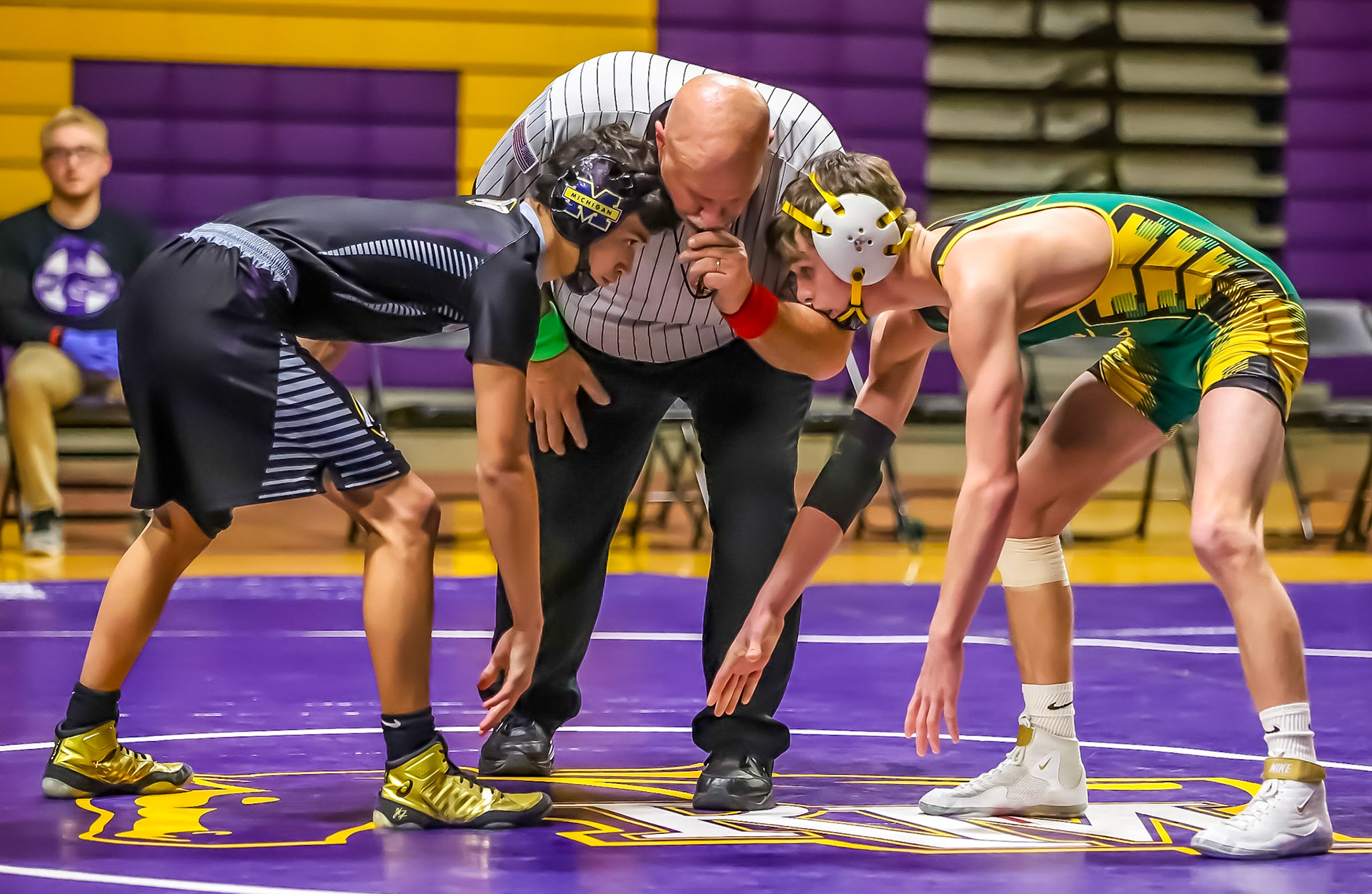 Face-off In Rolling Meadows