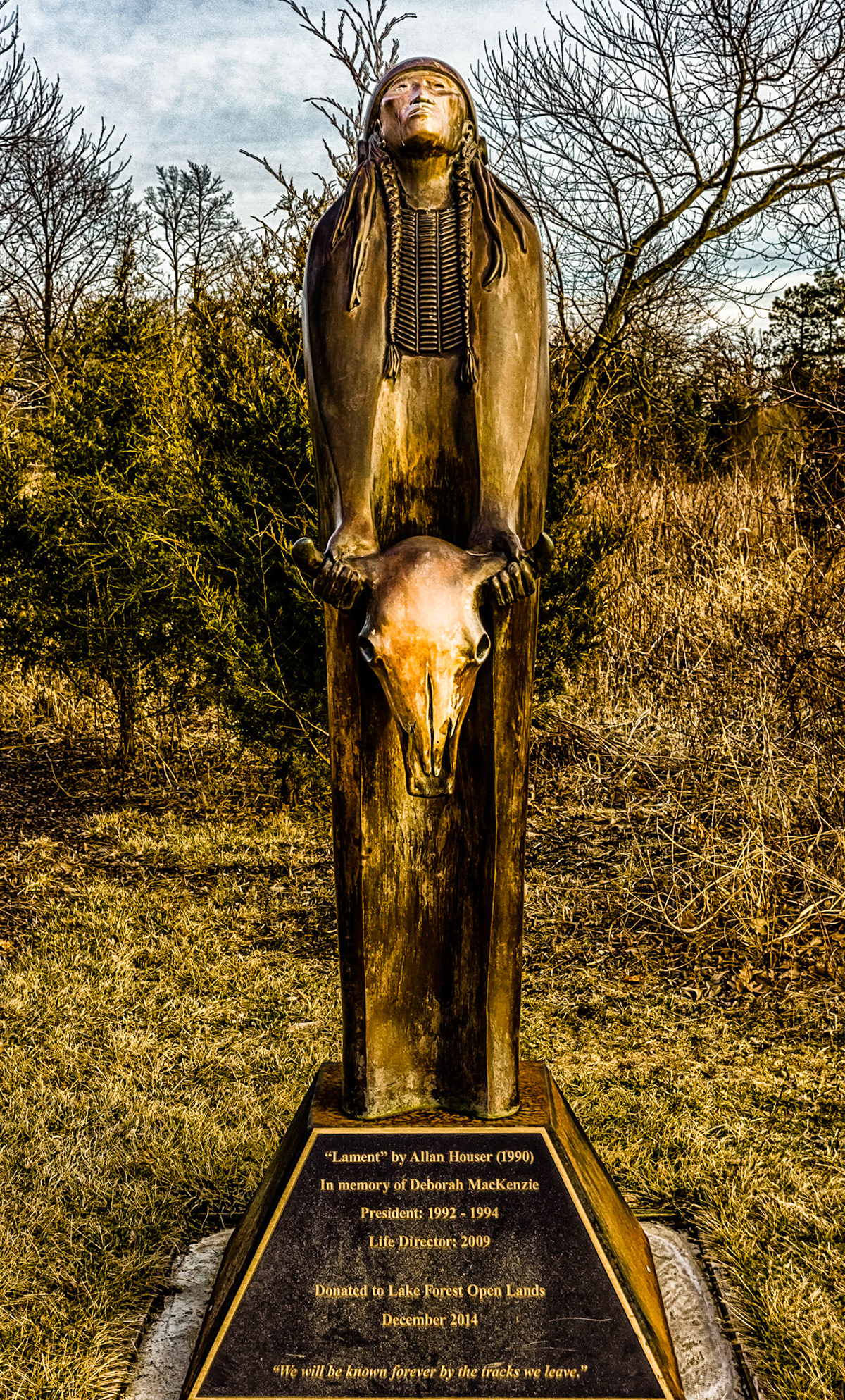 Melody Farm Indian Statue