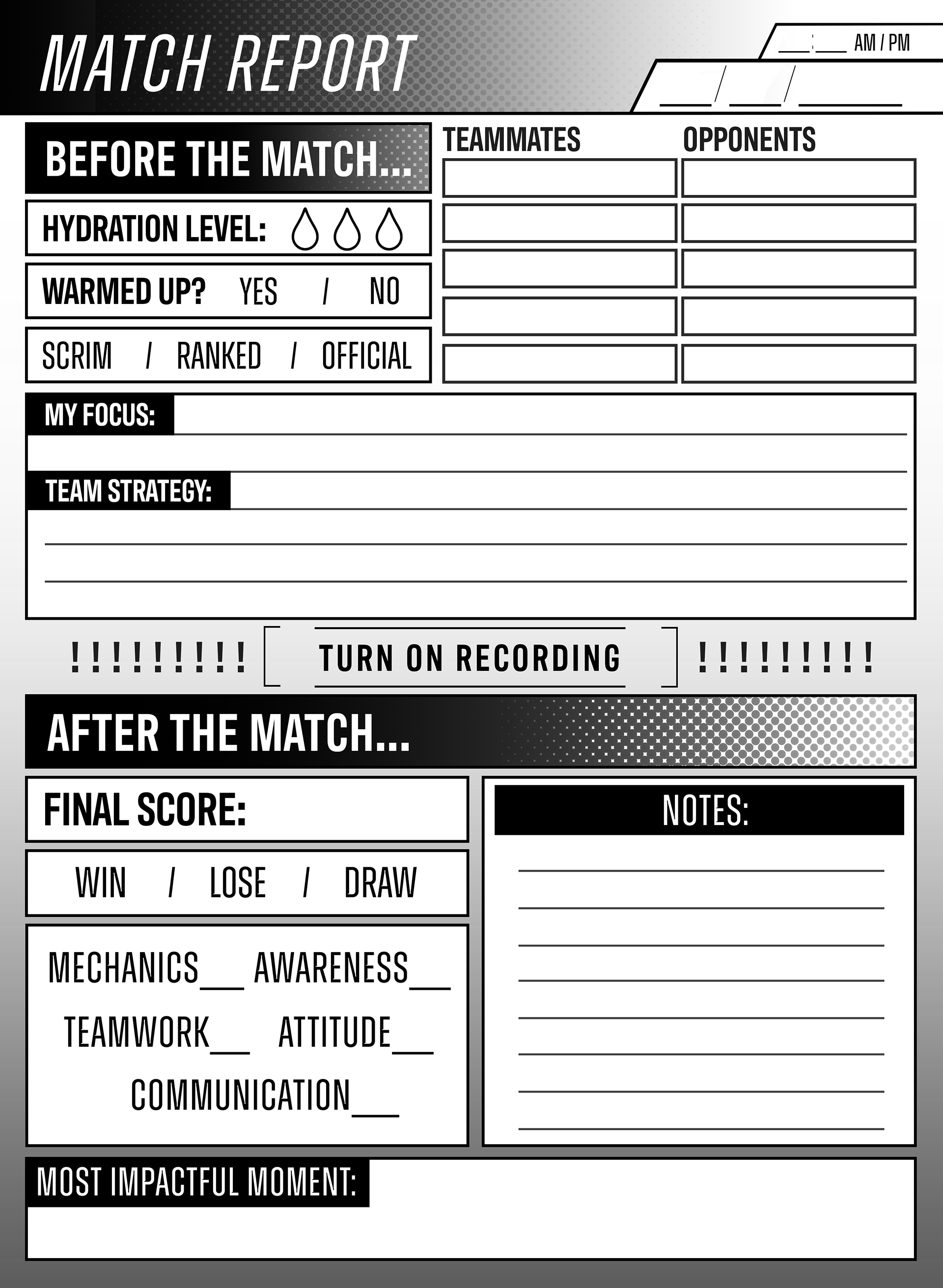 Match Report