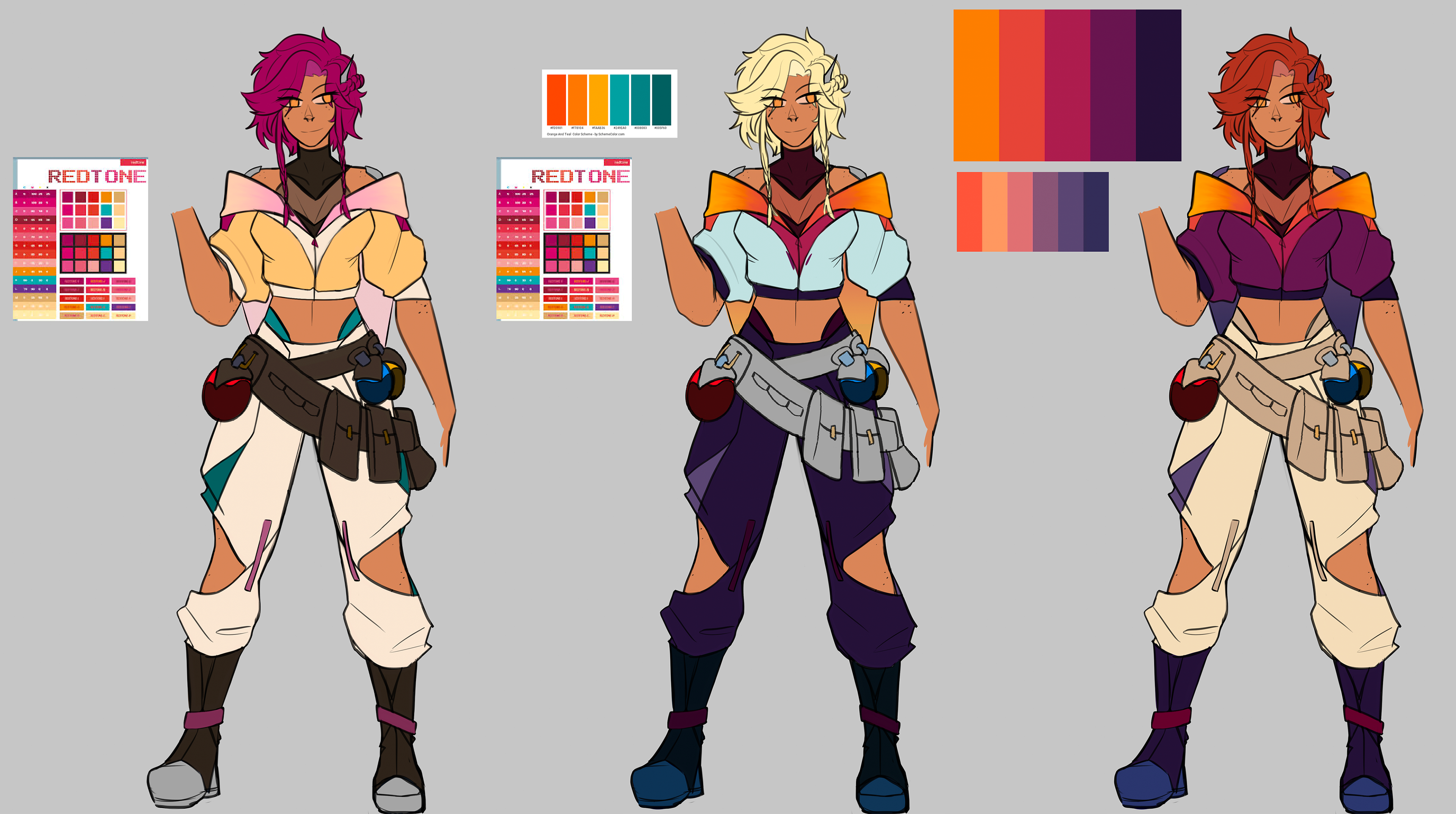 (8) Color Experimenting with Final Design