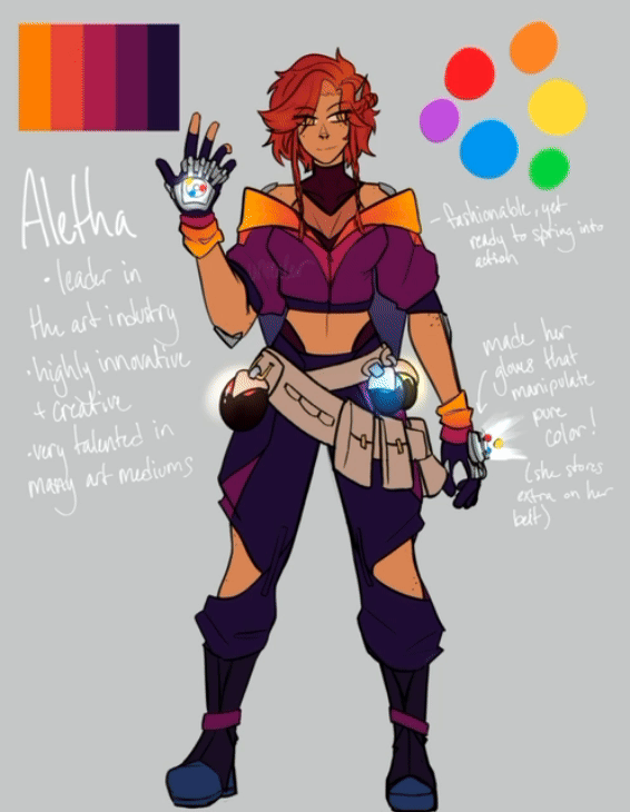 (9) Final Official Design with Color-Switching Powers