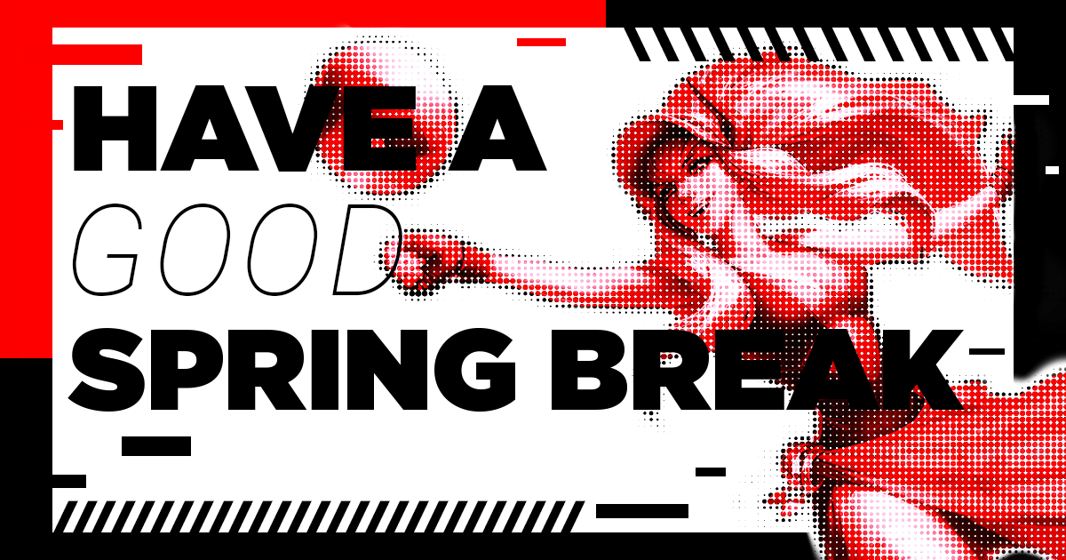 Spring Break Graphic for Esports