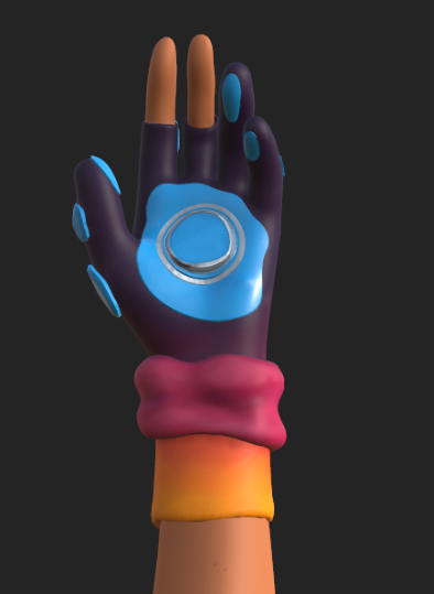 Rendered Texture and Model