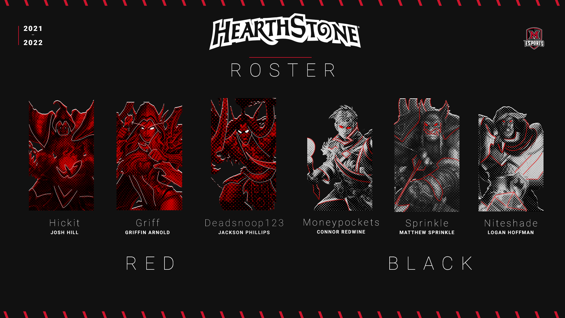 Esports Team Announcement Graphic