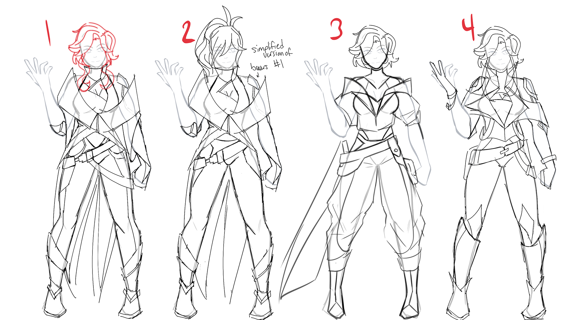 (7) Final Design Outfit Experimenting