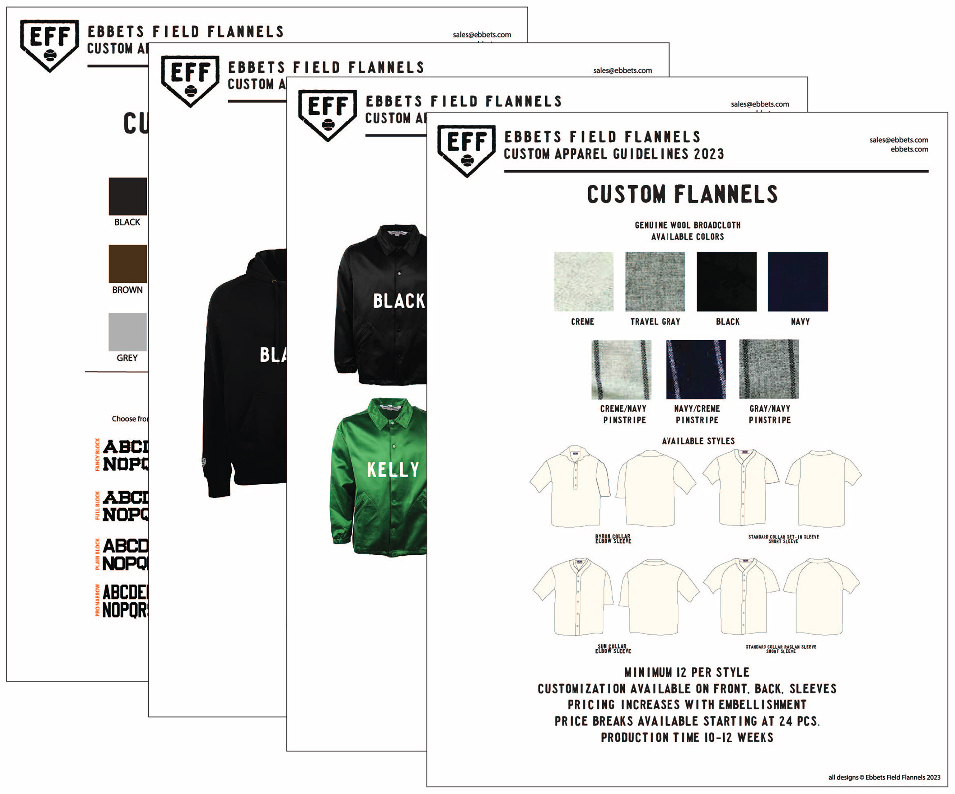 Apparel Custom Options