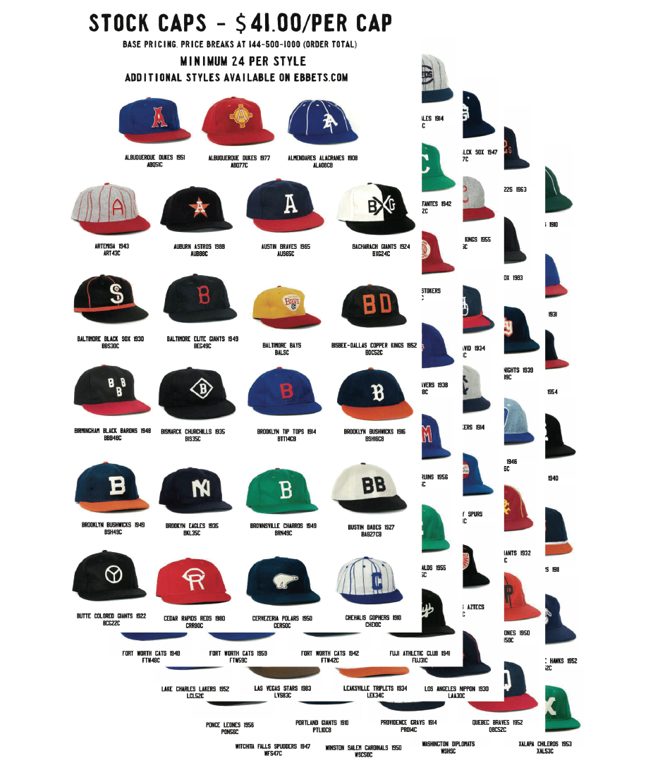 Wholesale Cap Catalog