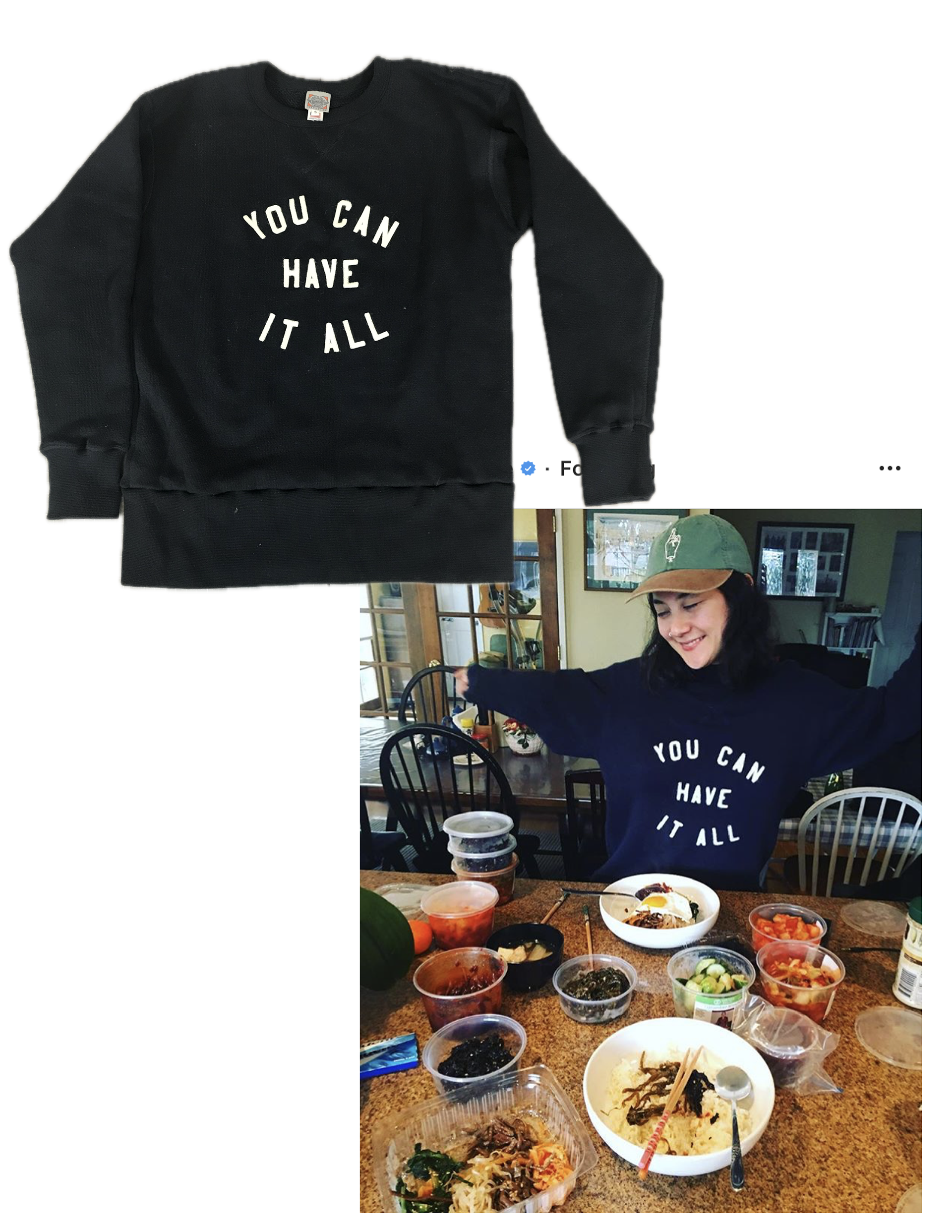 Custom applique for Japanese Breakfast