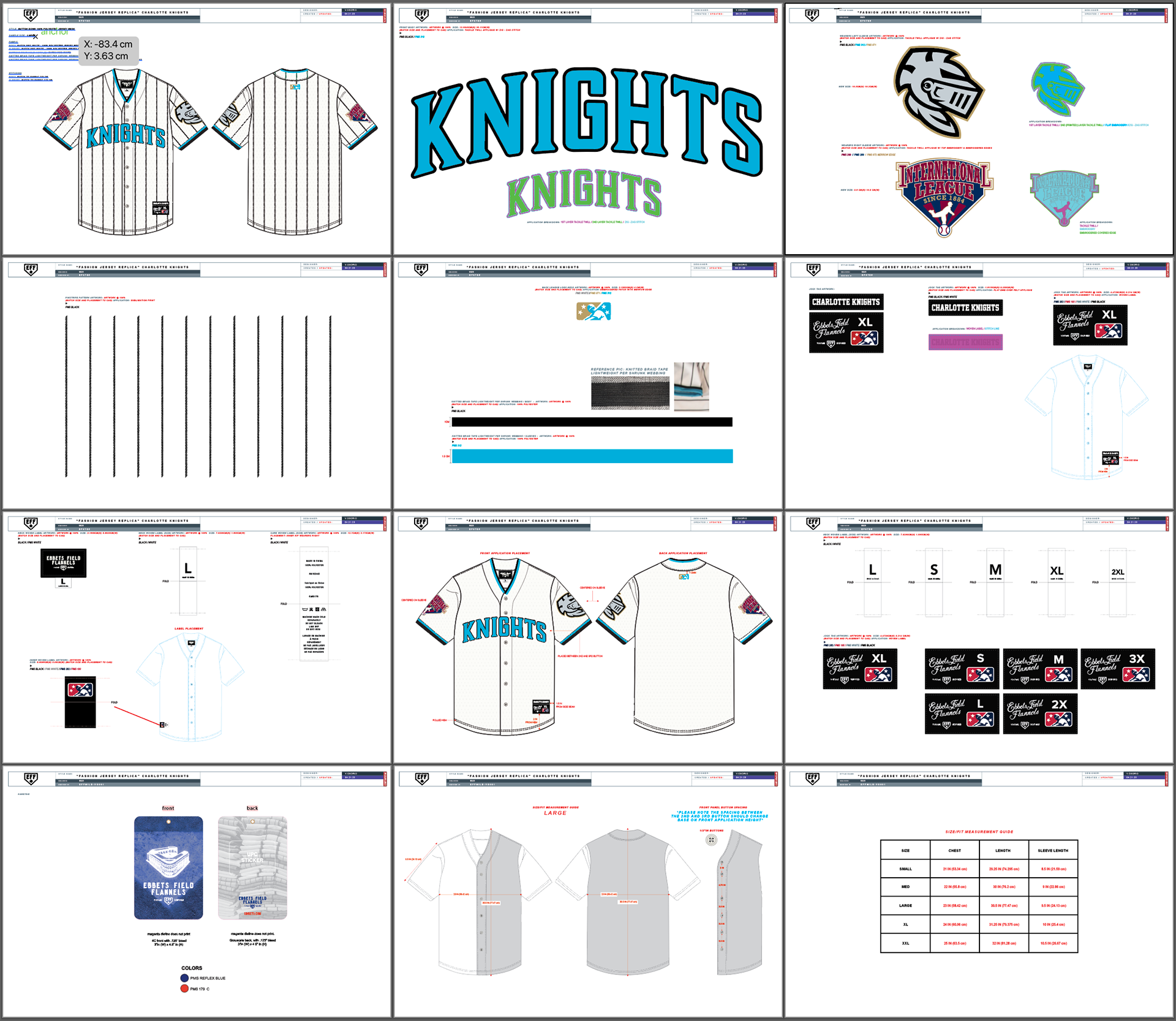 Offshore Mesh Jersey Tech Pack (Spec'd on template)