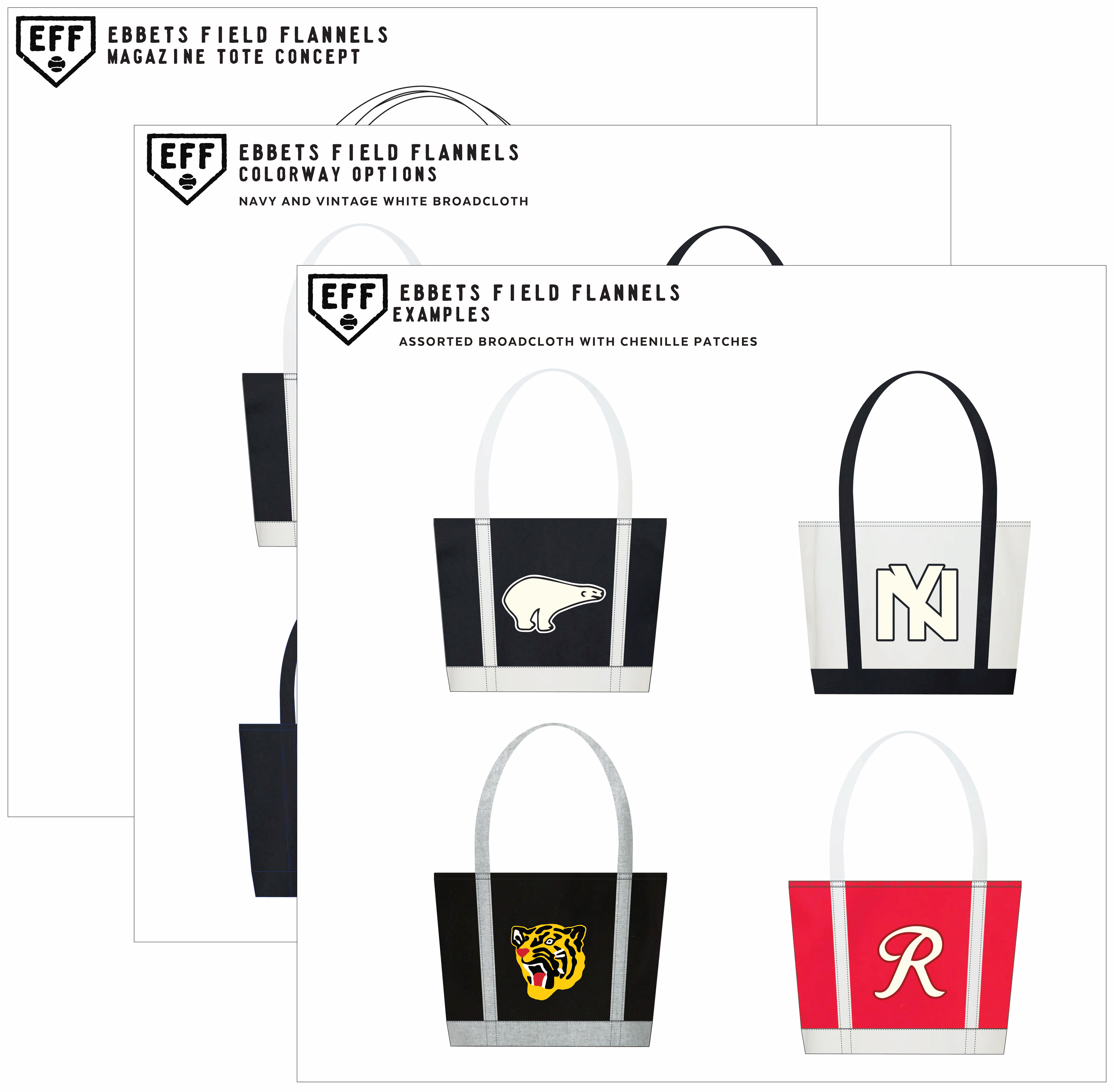 Flannel Totes Concept