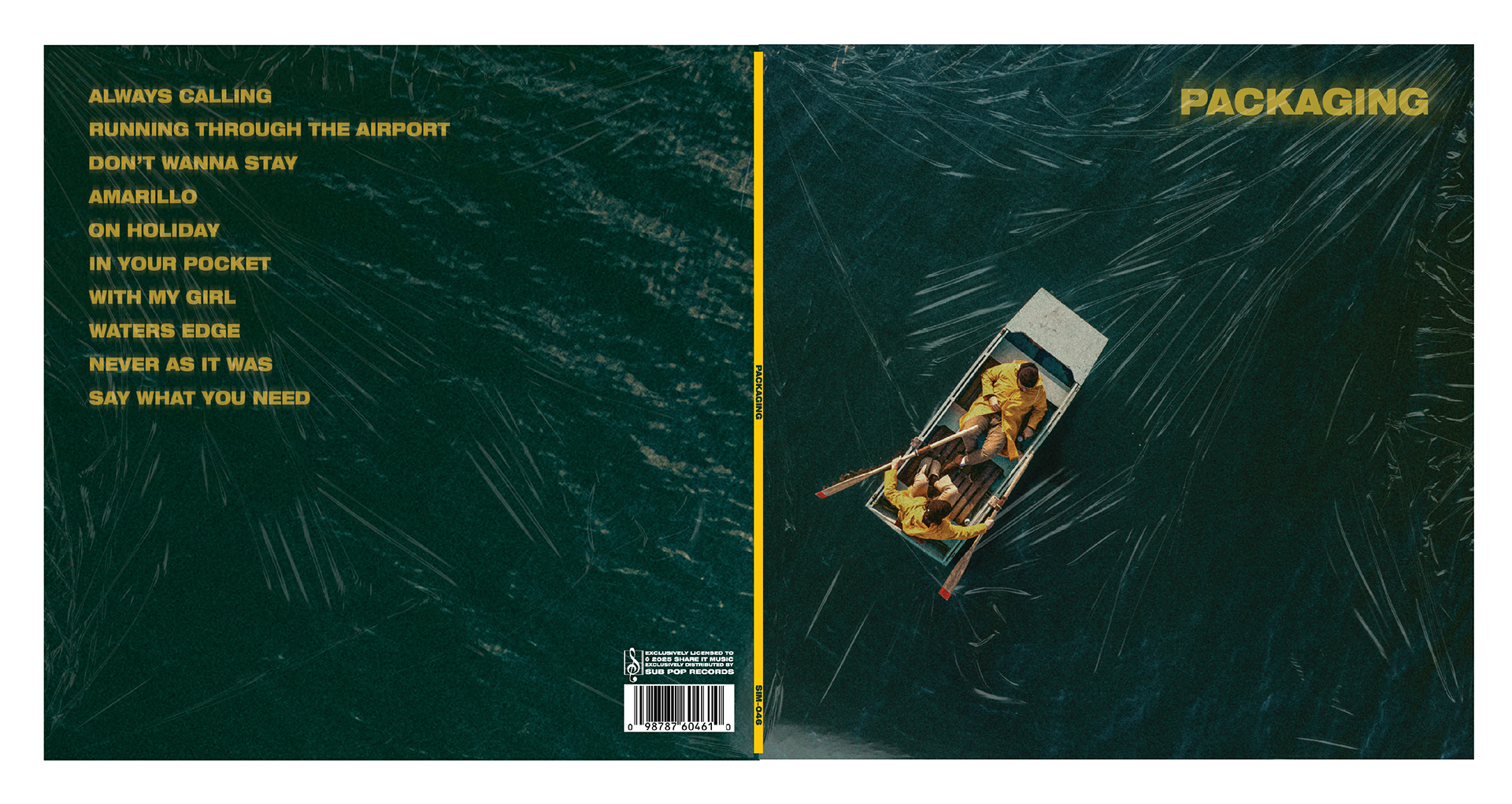 Packaging  - S/T Artwork and Layout