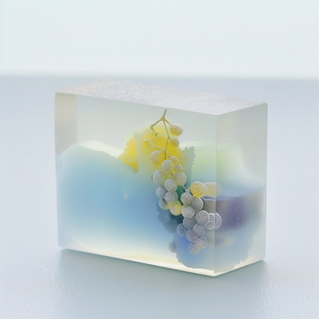 Soft gradients and layered translucency reflect vineyard rhythms, seasonal harvests, and the cultivated calm of California’s wine country.