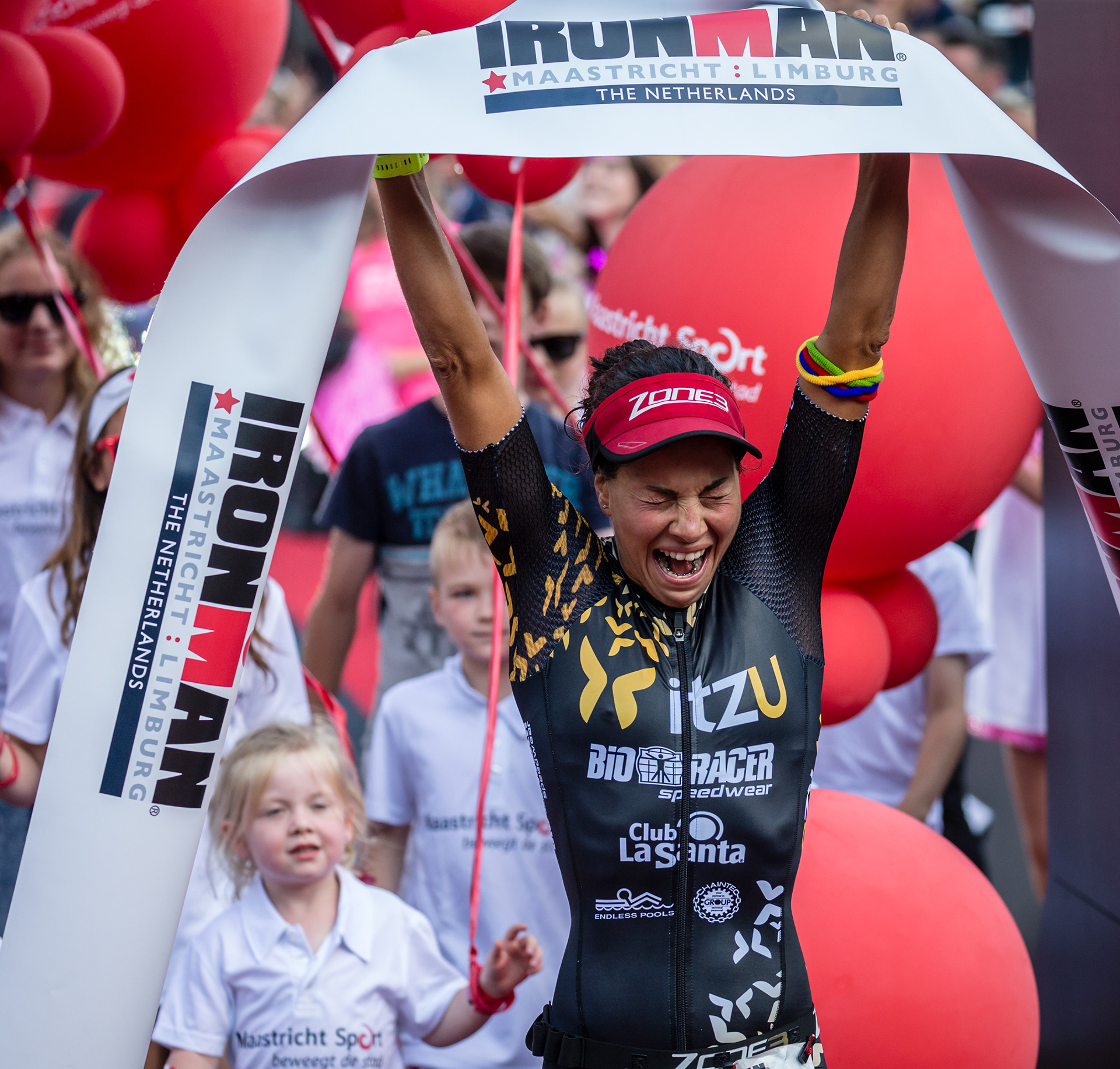 Saleta Castro from Spain wins the 2017 Maastricht Ironman edition