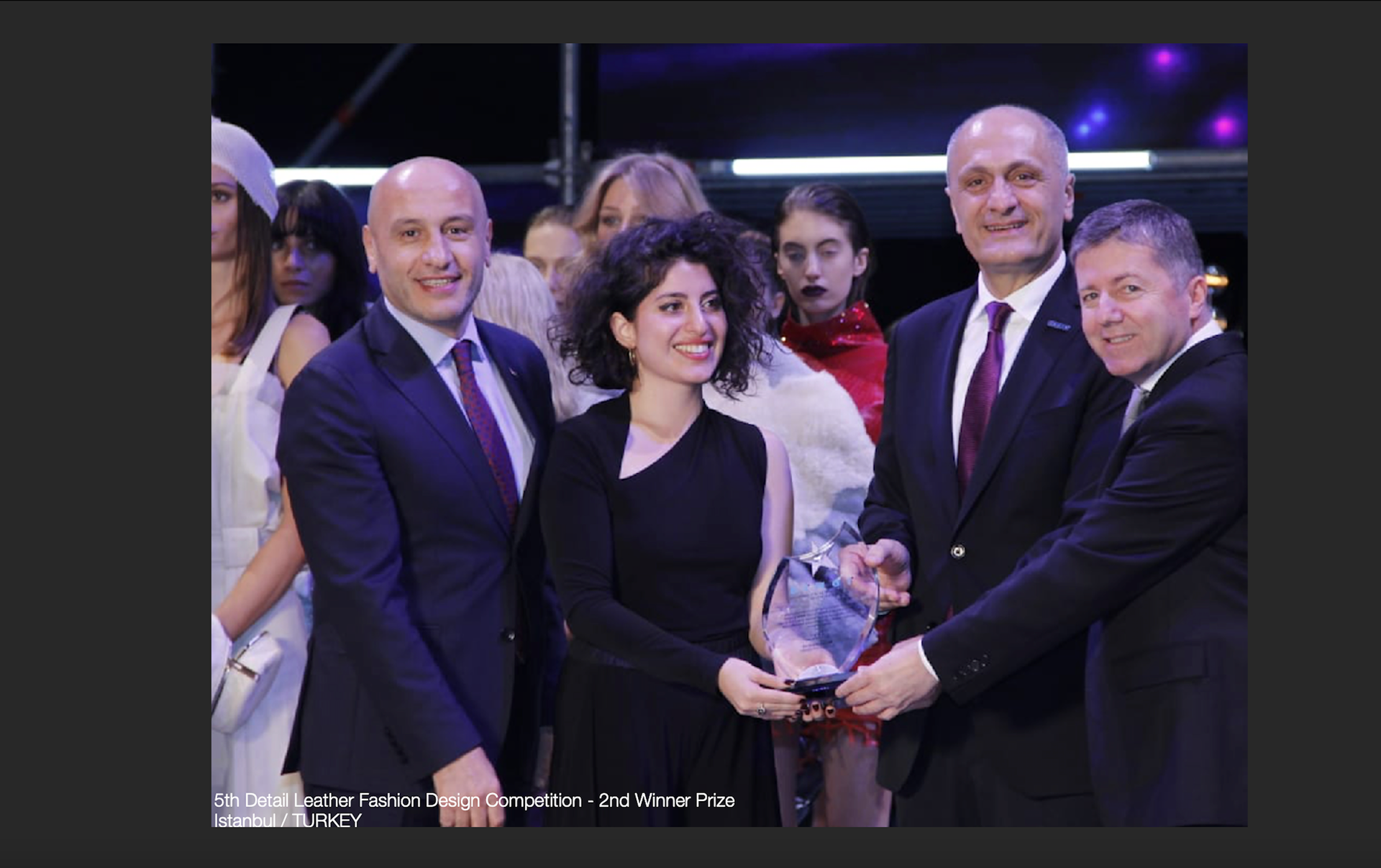 *5th İDMİB Detay Leather Design Competetion (2019) 2nd Winner Prize.