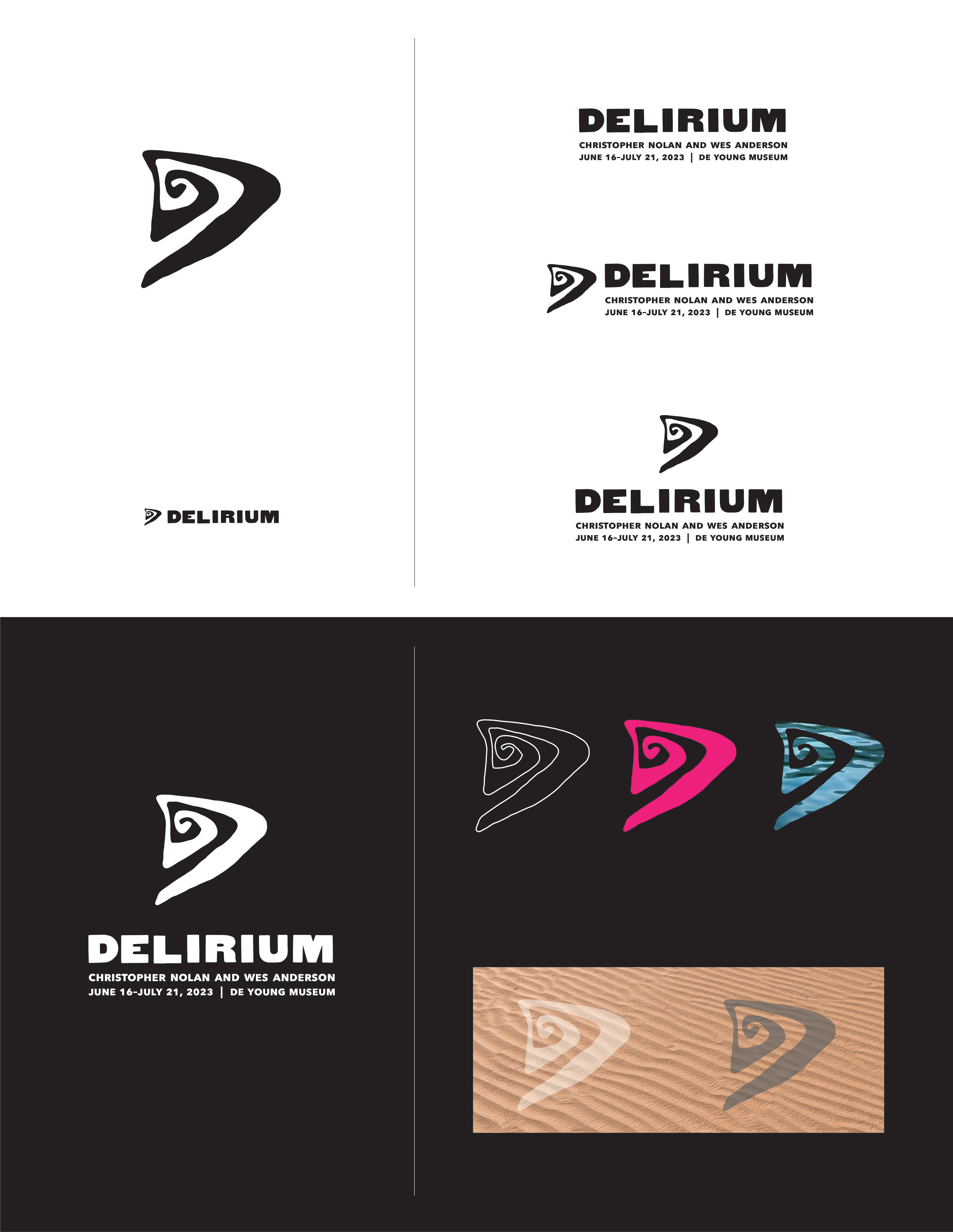 Delirium Film Festival Identity System