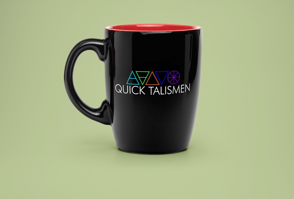 Mug Mockup of Quick Talismen