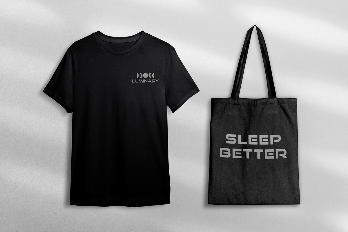 Mockups of Luminary Branding