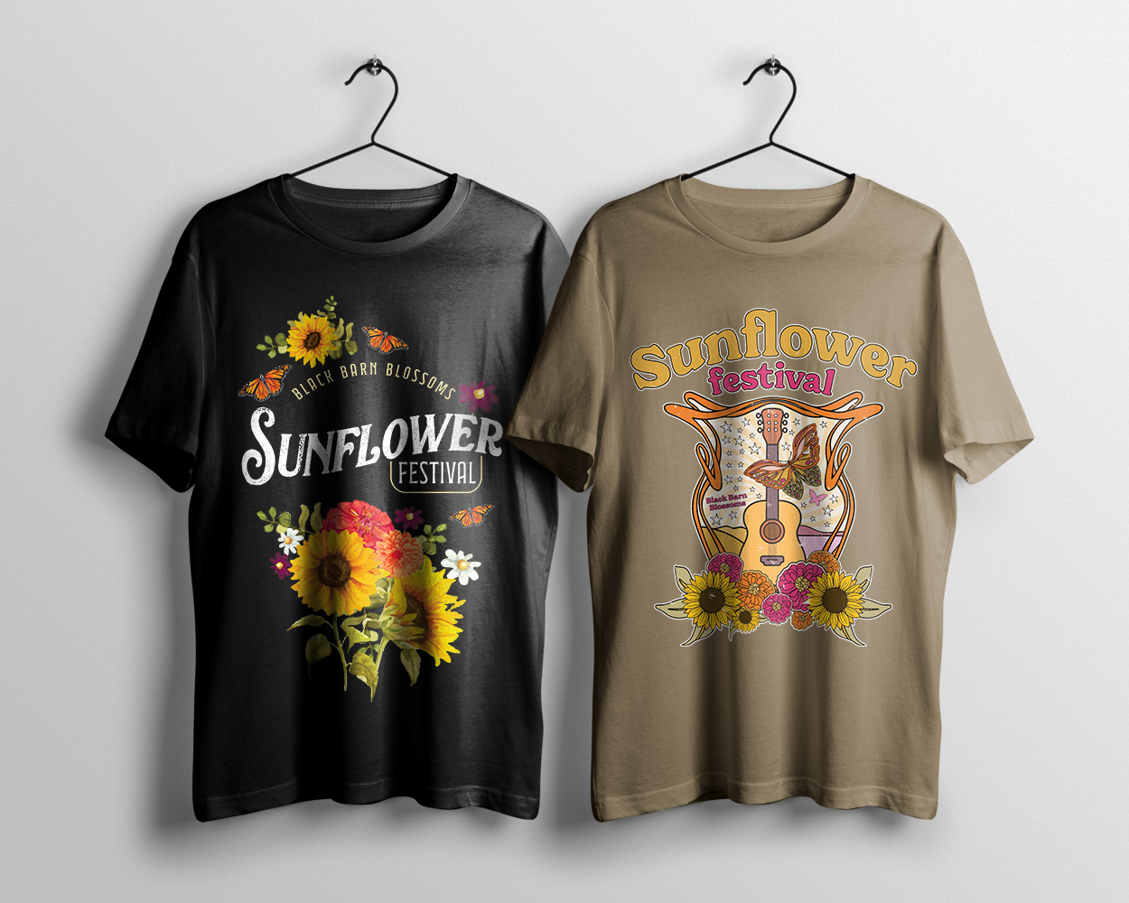 T-shirt Designs - Blackbarn Blossoms