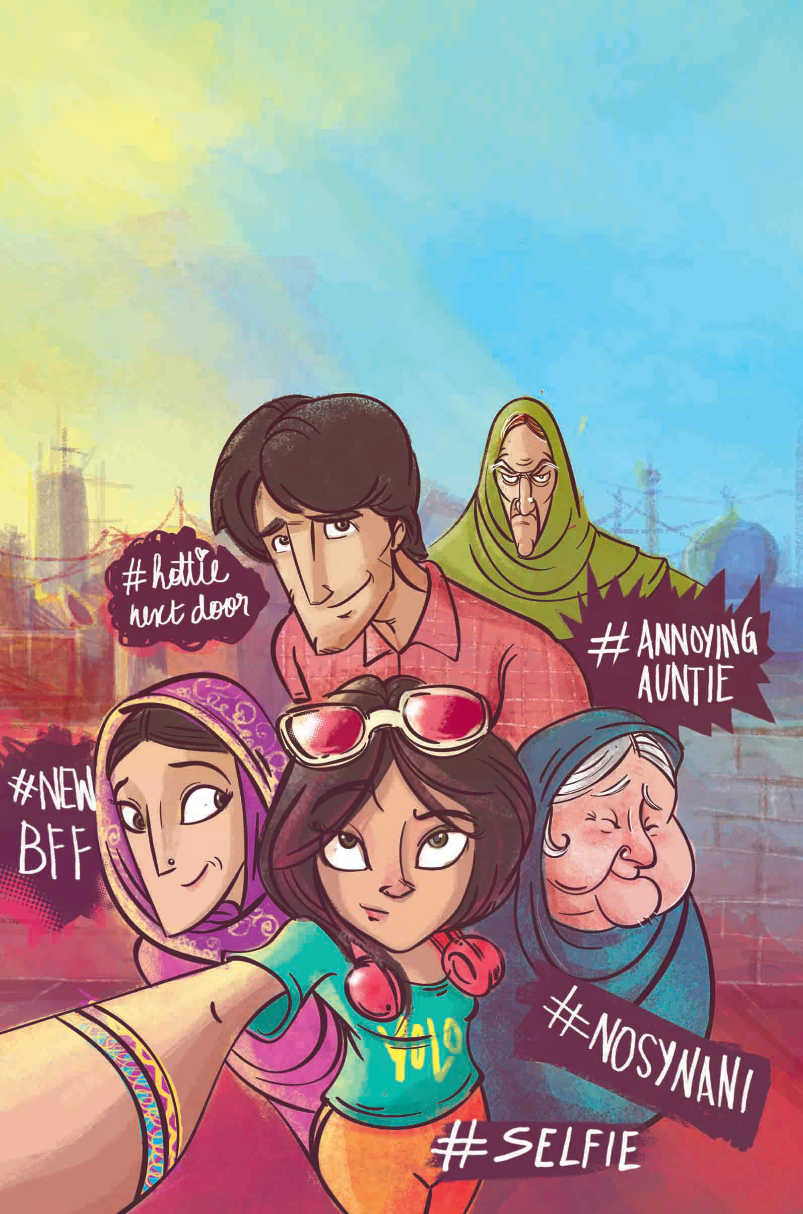 Final colours with text