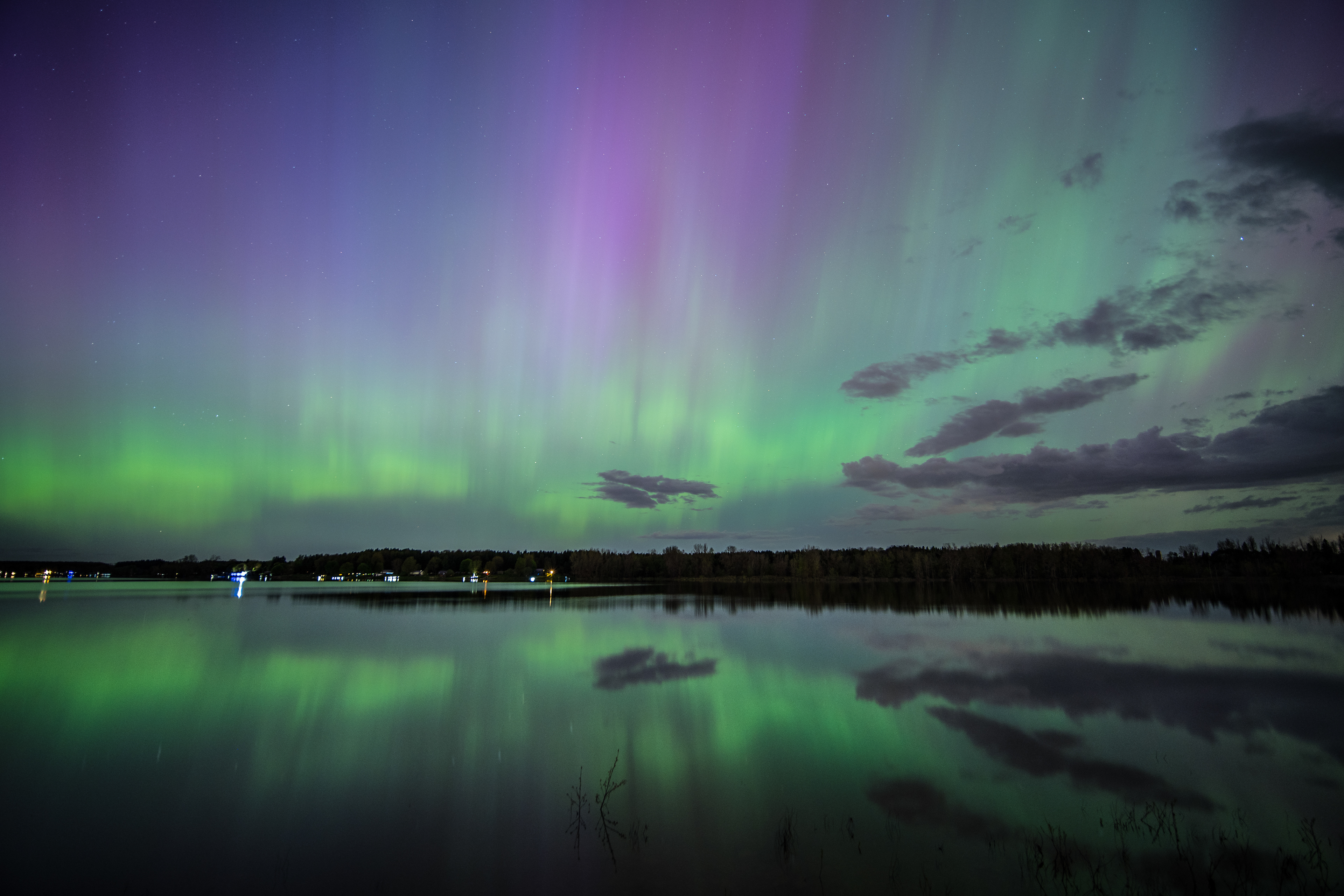 Auroral Reflections