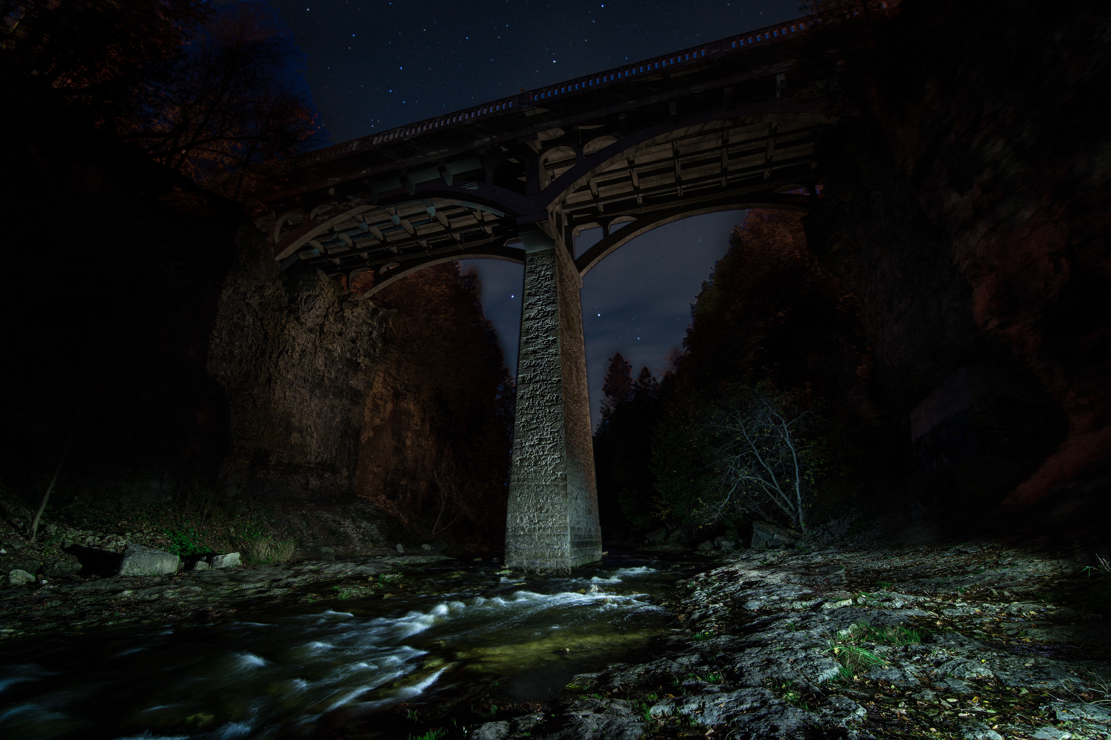 Bridge Over Silky Waters