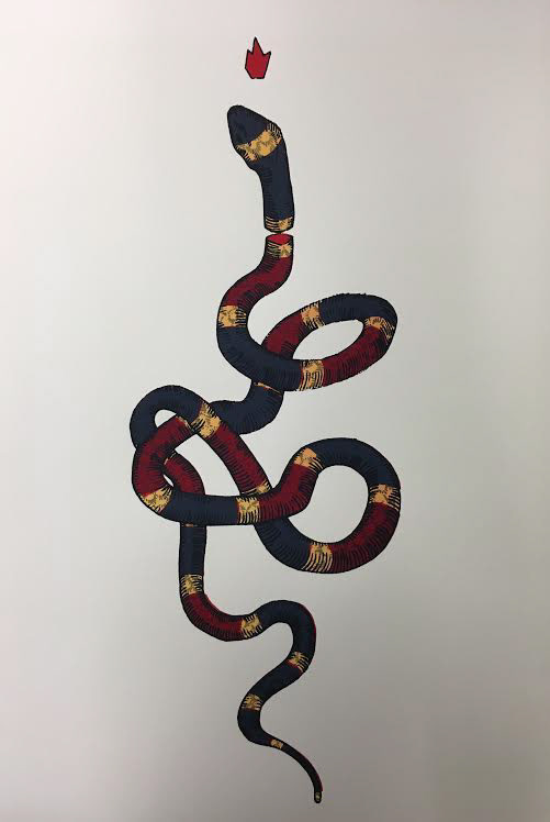 Goes With Diablo | Screenprint, 2017