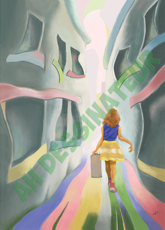 "partir" illustration AH