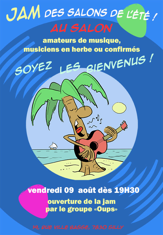 dessin et mise en page afiche