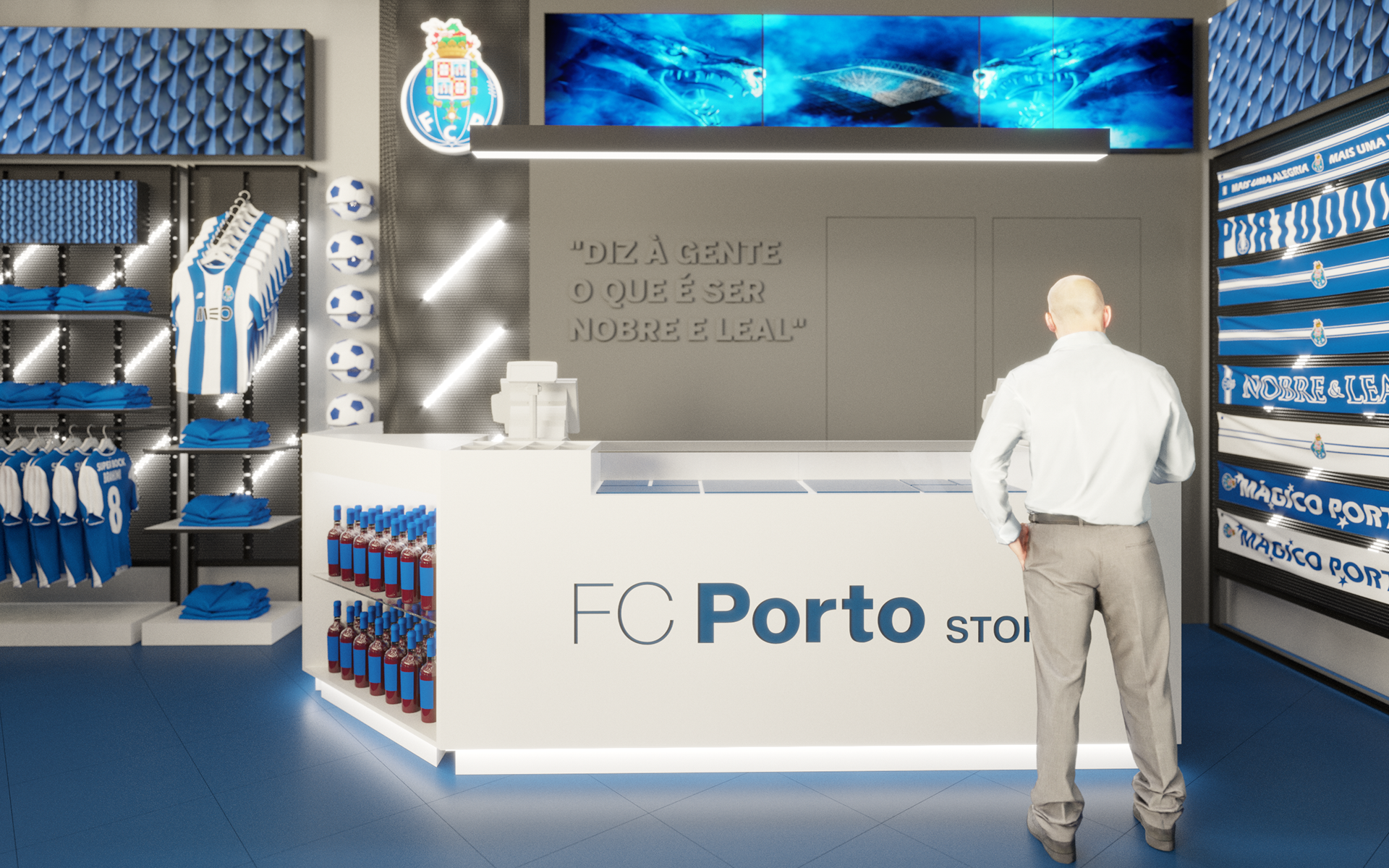 FCPorto store - Parque nascente