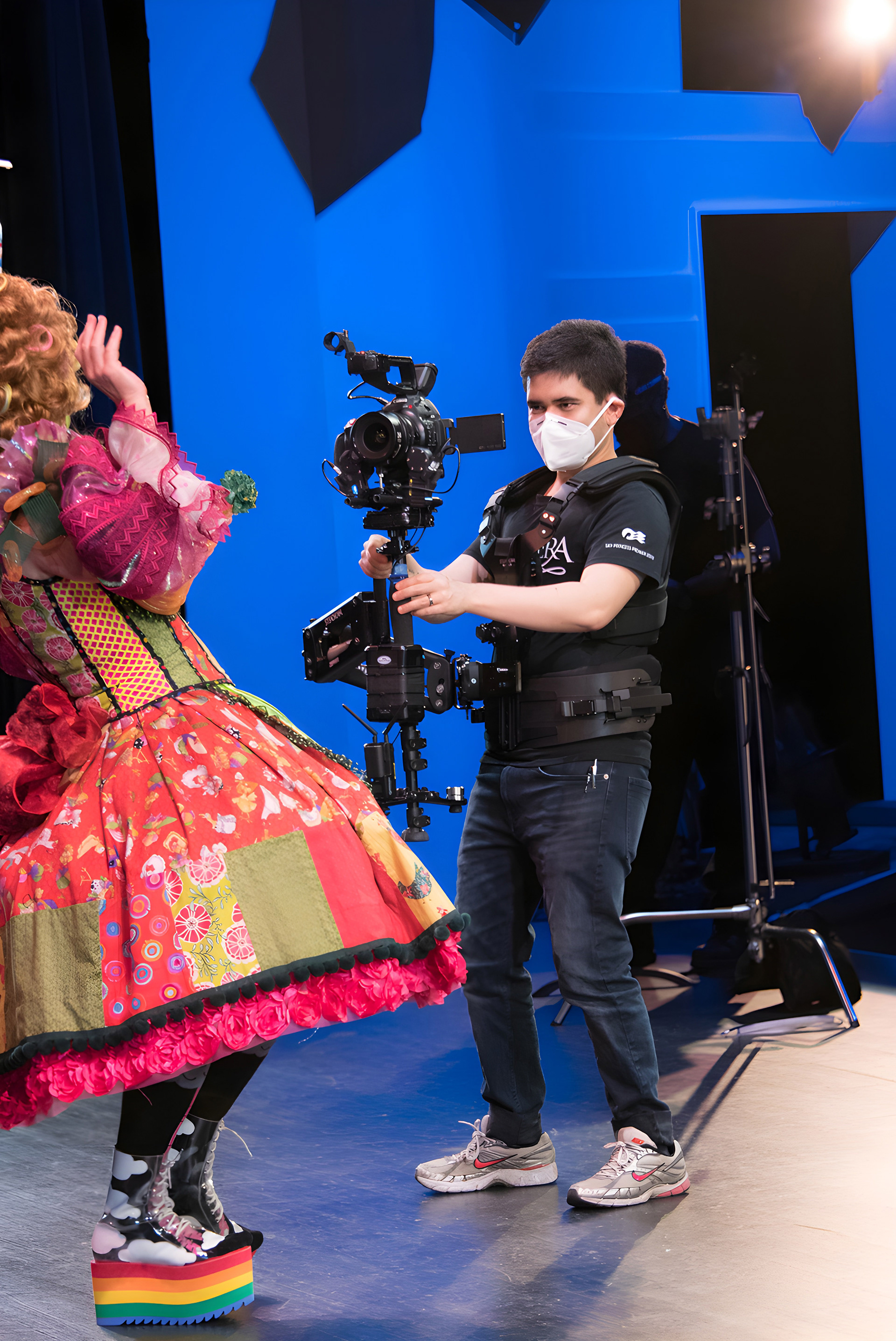 Steadicam filming for Presidio Theatre's Magic Lamp