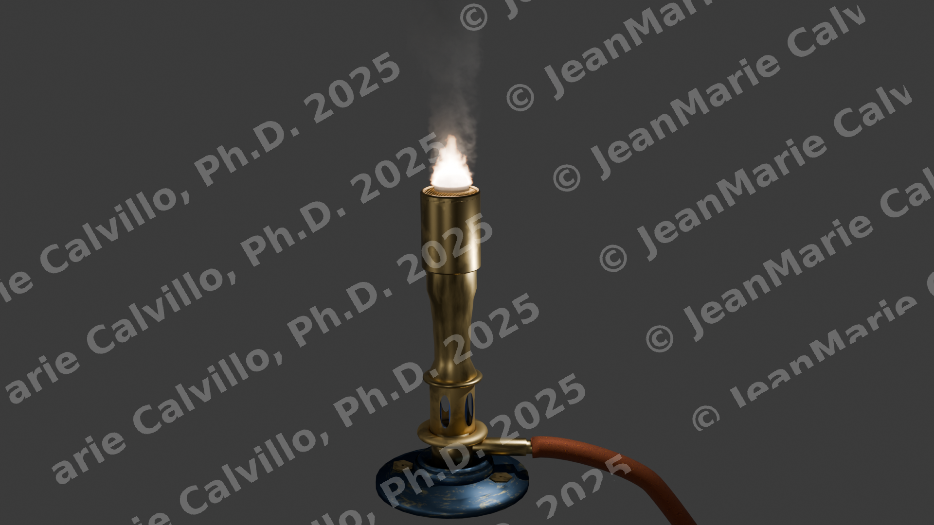 Coal-Gas Bunsen Burner - 19th Century Recreation