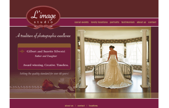 L'image Studio website