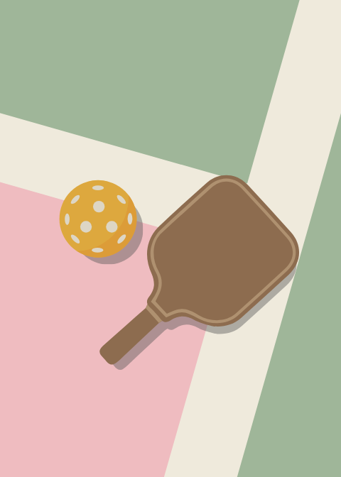 Pickleball illustration - 2023